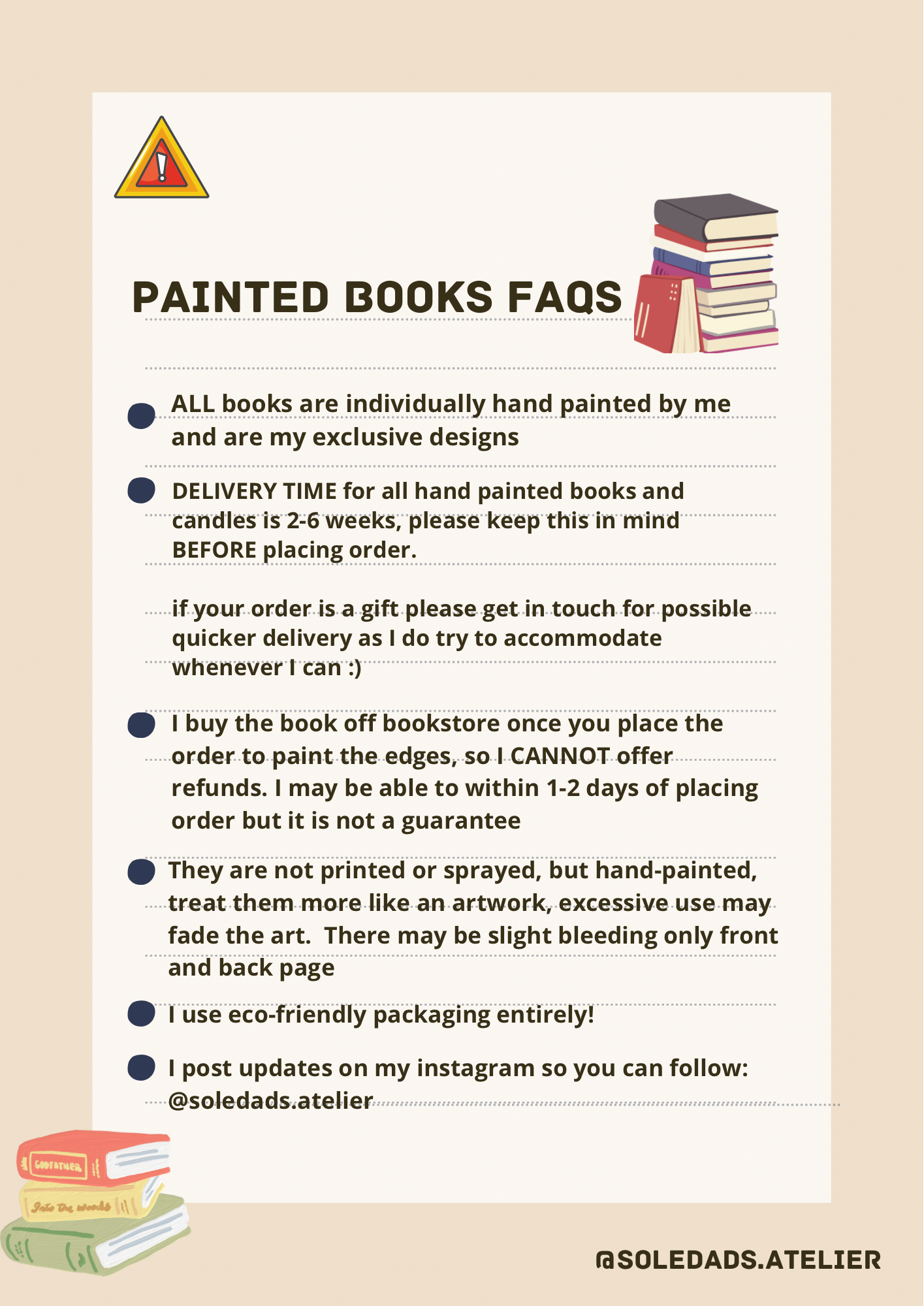 An Education in Malice Hand-PAINTED BOOK EDGES