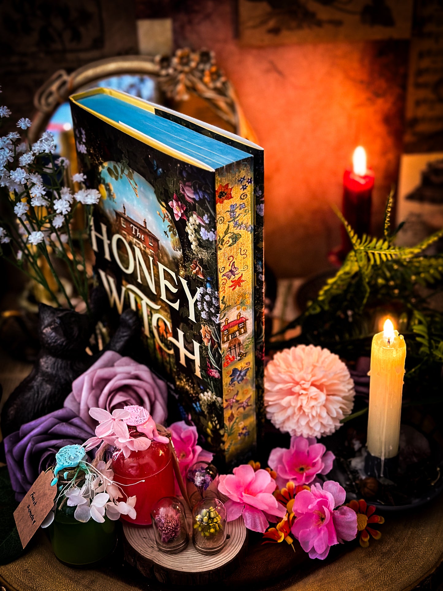 The Honey Witch Hand-Painted Book Edges