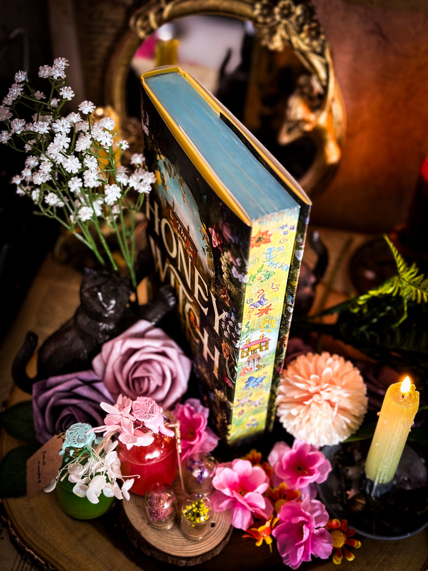 The Honey Witch Hand-Painted Book Edges