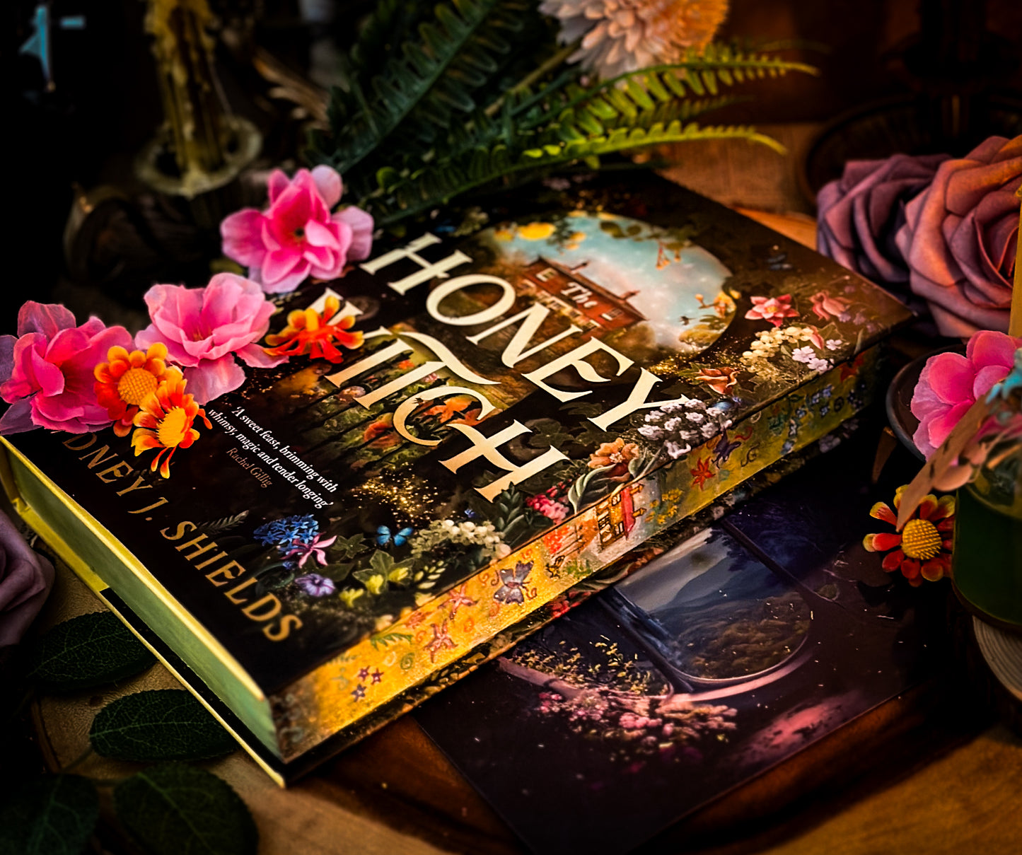 The Honey Witch Hand-Painted Book Edges