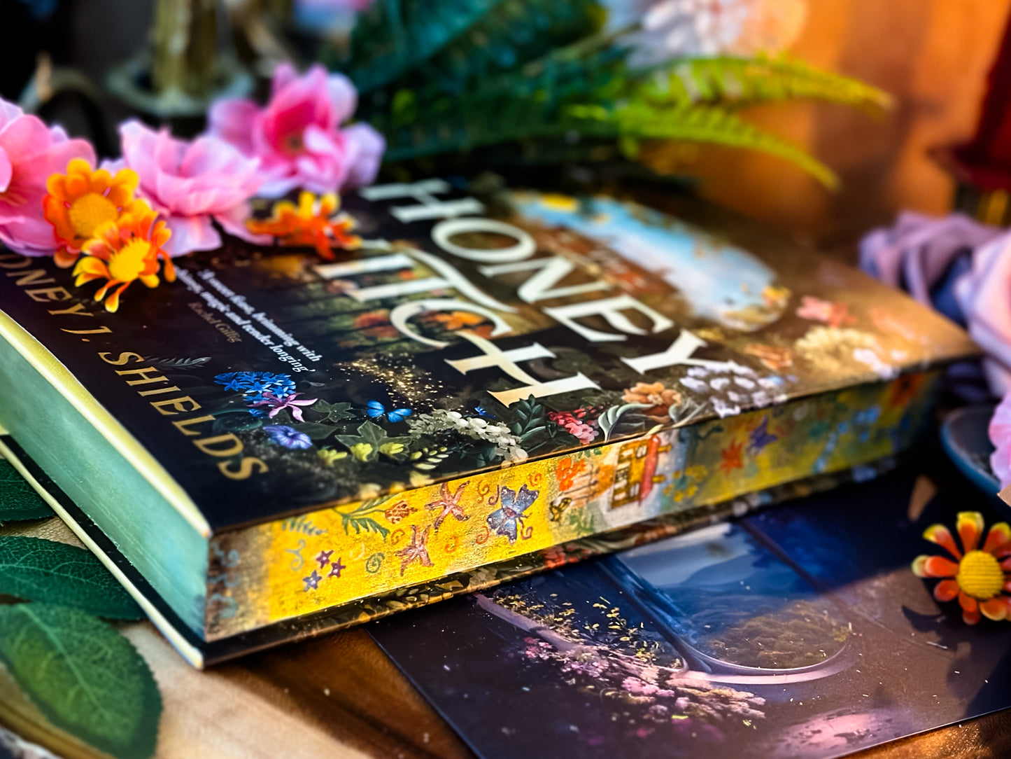 The Honey Witch Hand-Painted Book Edges