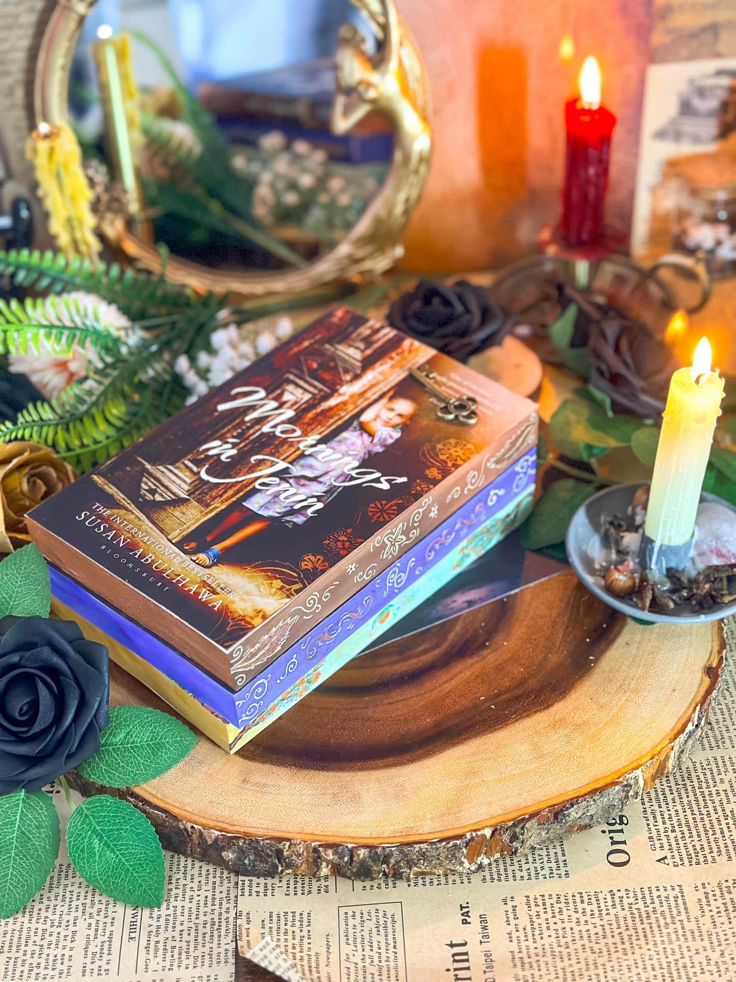 BOOKS FOR PALESTINE : HAND PAINTED EDGES