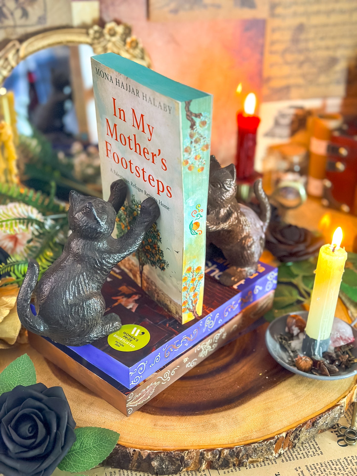 BOOKS FOR PALESTINE : HAND PAINTED EDGES