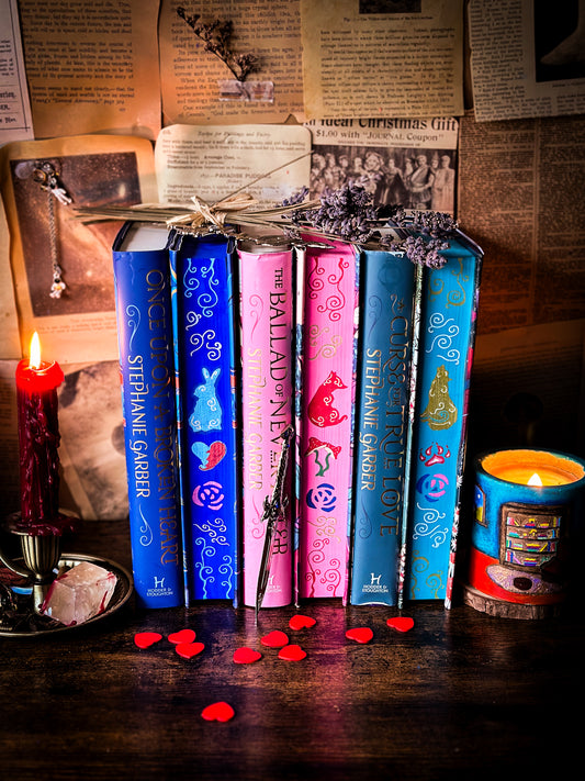 ONCE UPON A BROKEN HEART SERIES (UK COVERS) Hand-Painted Edges