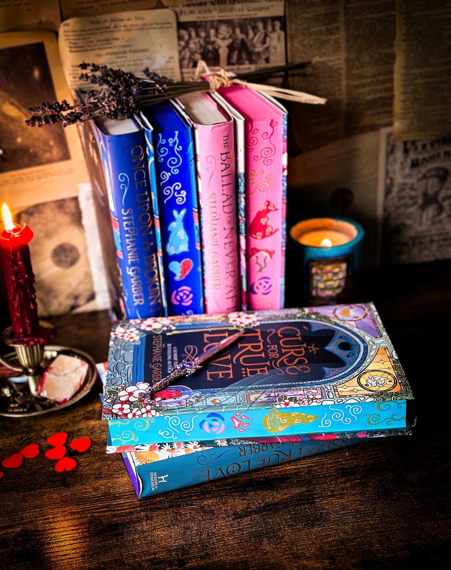 ONCE UPON A BROKEN HEART SERIES (UK COVERS) Hand-Painted Edges