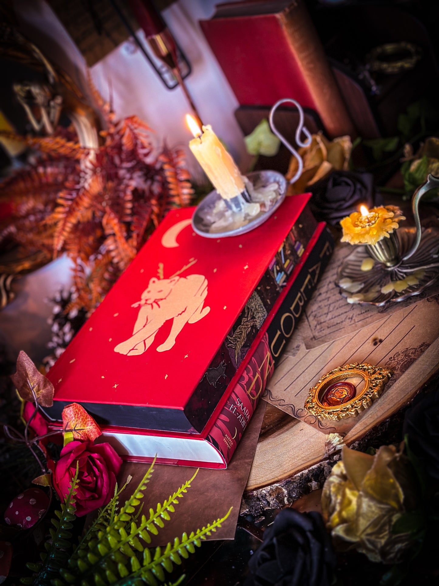 FAEBOUND Hand-Painted BOOK EDGES - Saara El-Arifi - Special Edition Book Harback