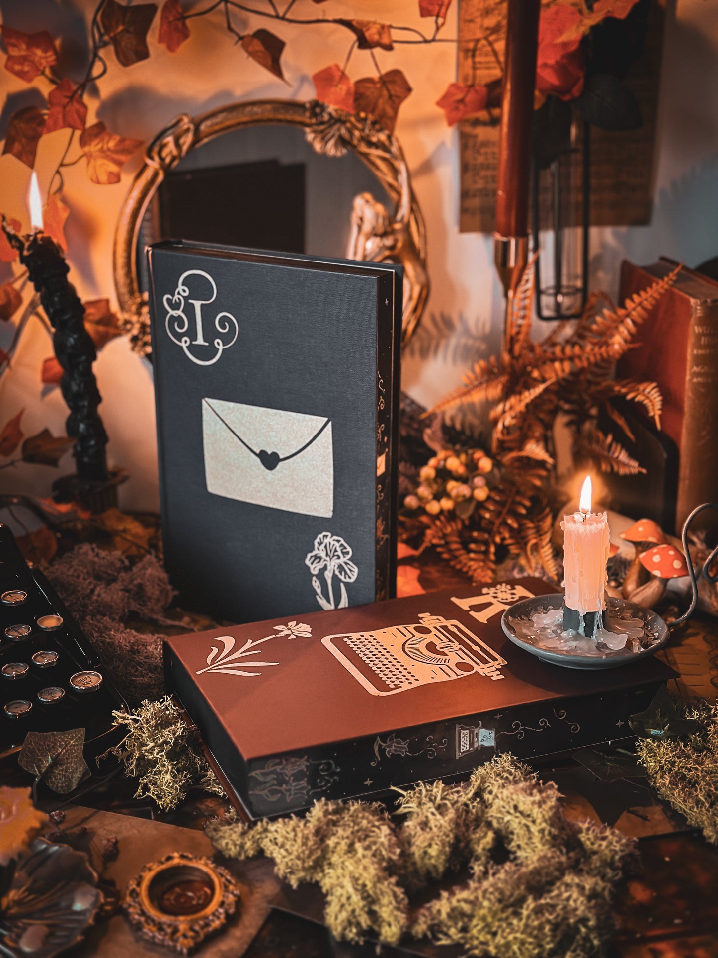 Letters of Enchantment series HANDPAINTED Book Edges - Divine Rivals, Ruthless Vows - Special Edition Books (With VINYL FOILS)