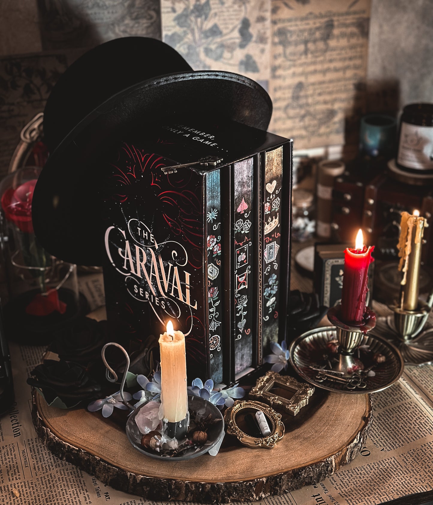 CARAVAL Series Hand-Painted Edges