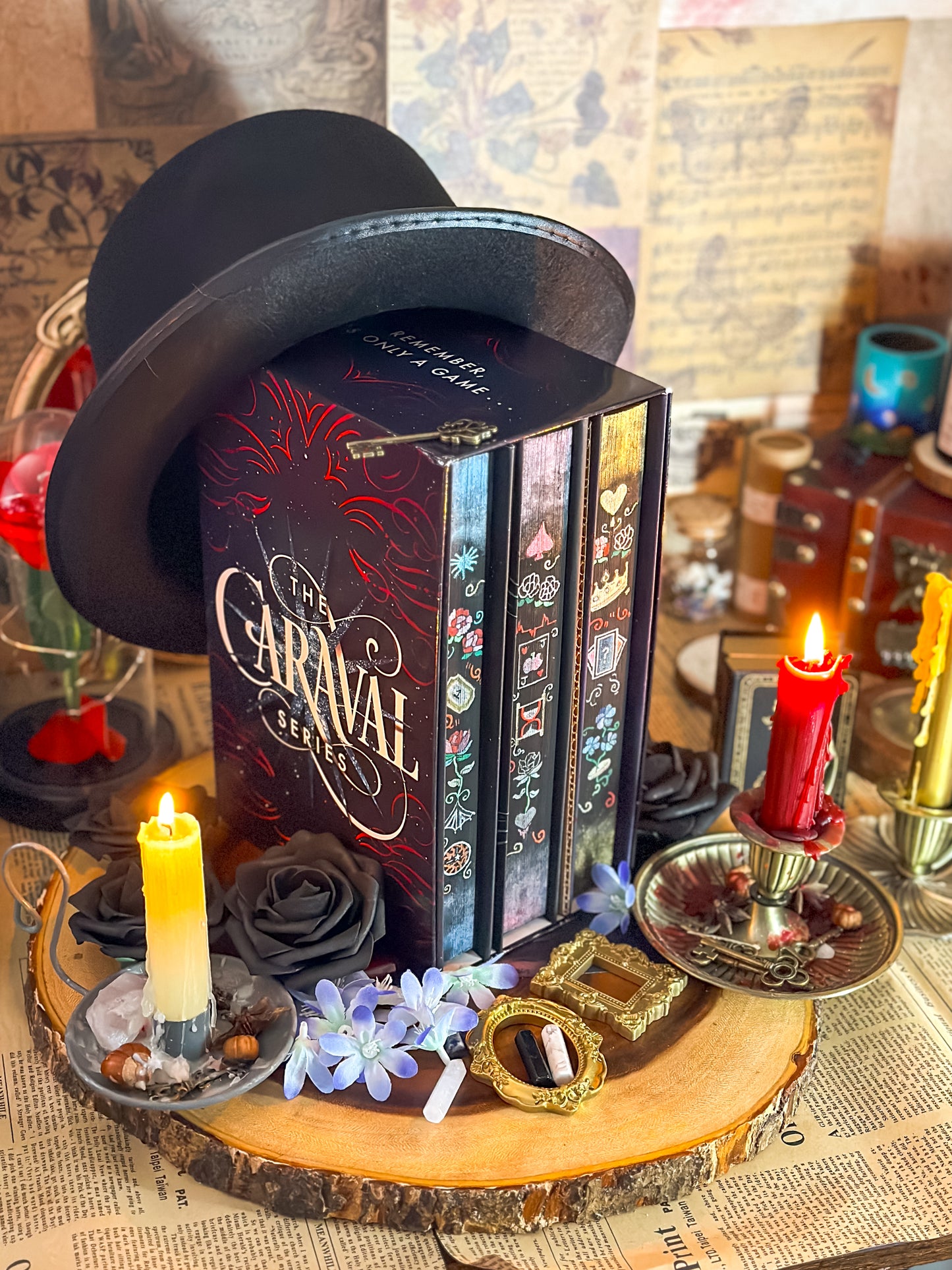 CARAVAL Series Hand-Painted Edges