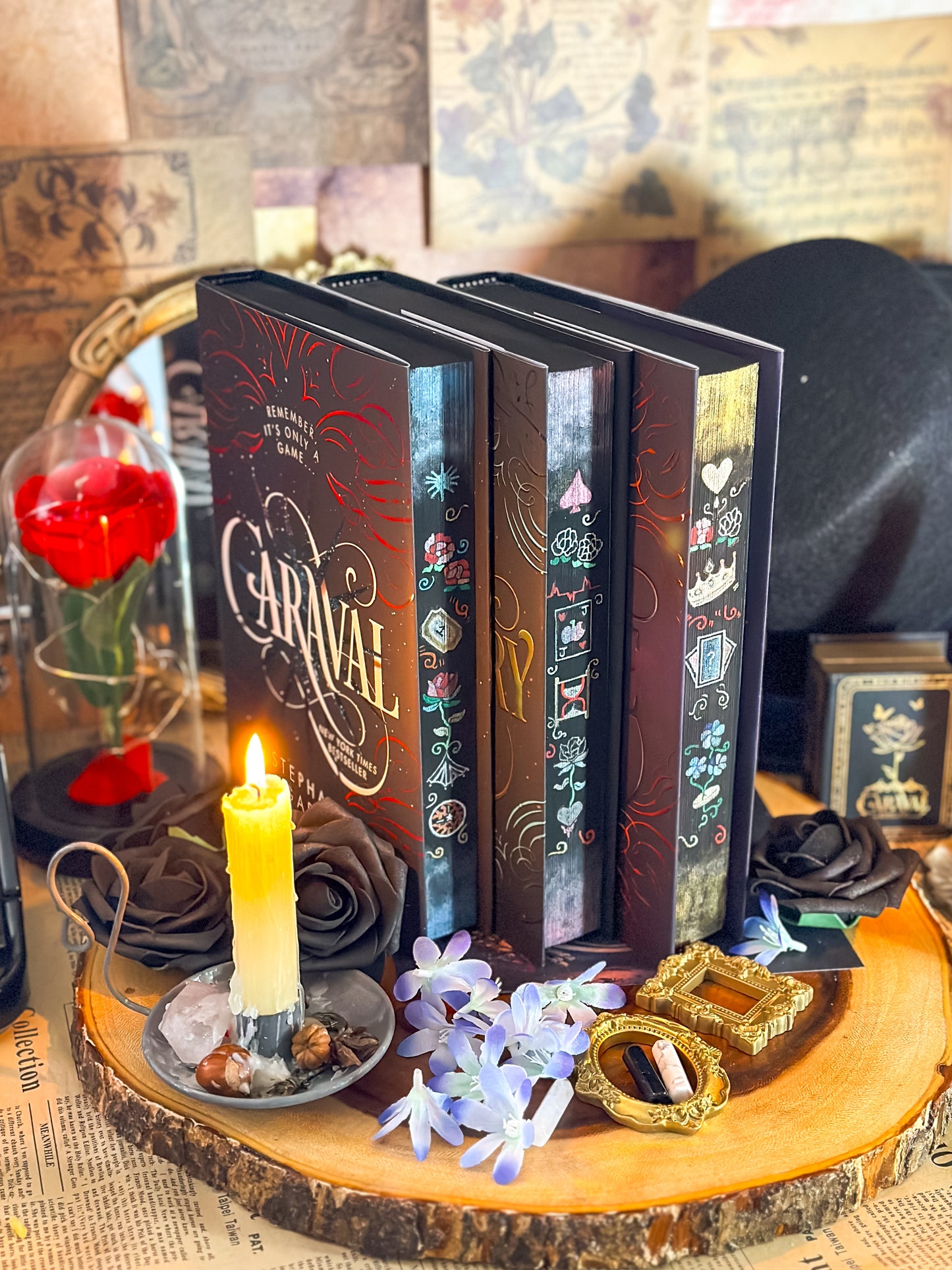 CARAVAL Series Hand-Painted Edges