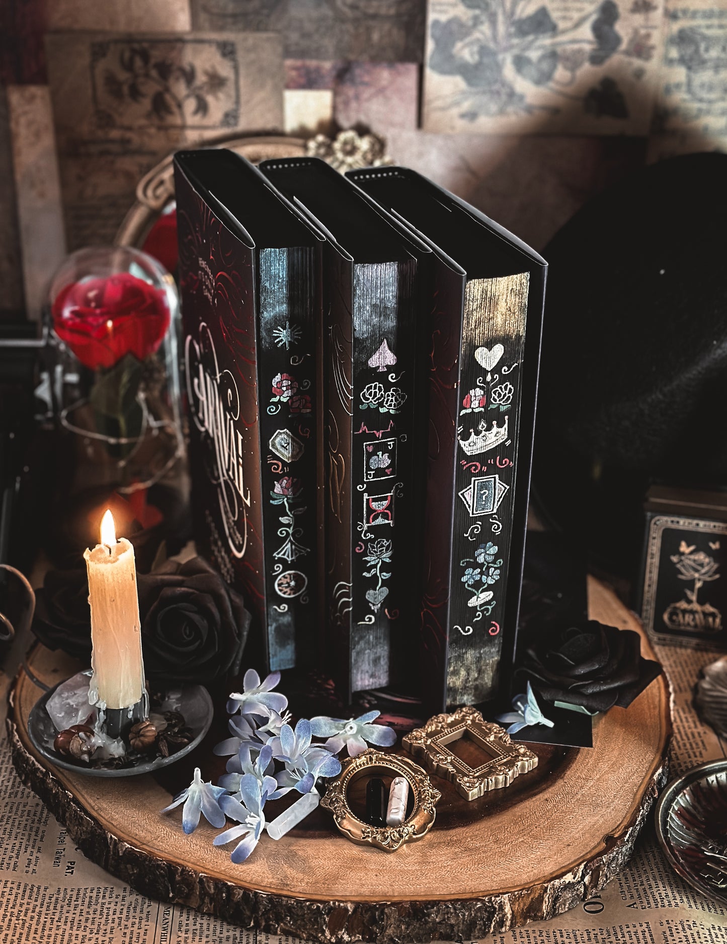 CARAVAL Series Hand-Painted Edges