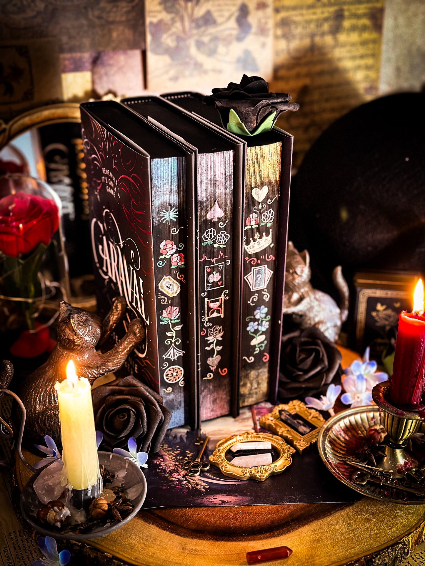 CARAVAL Series Hand-Painted Edges