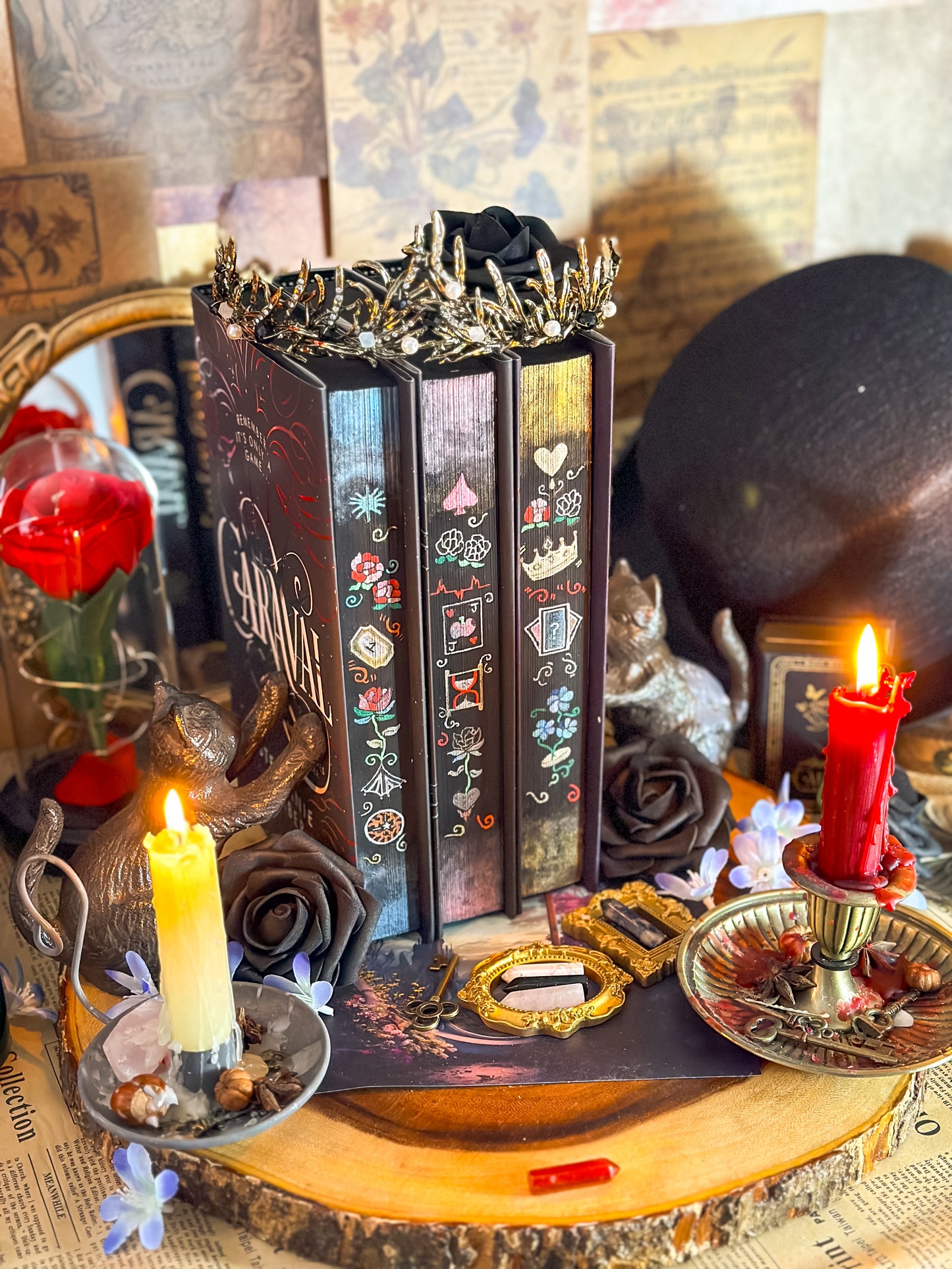 CARAVAL Series Hand-Painted Edges