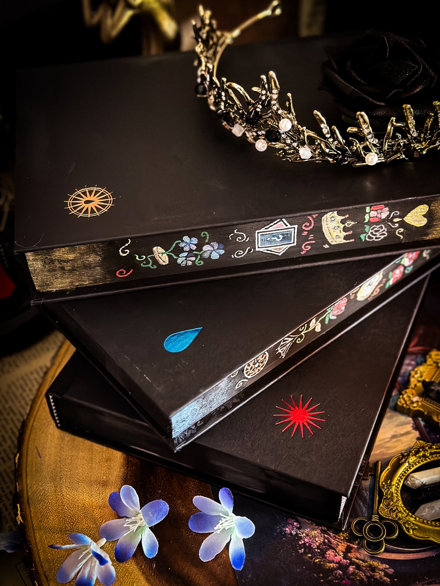 CARAVAL Series Hand-Painted Edges