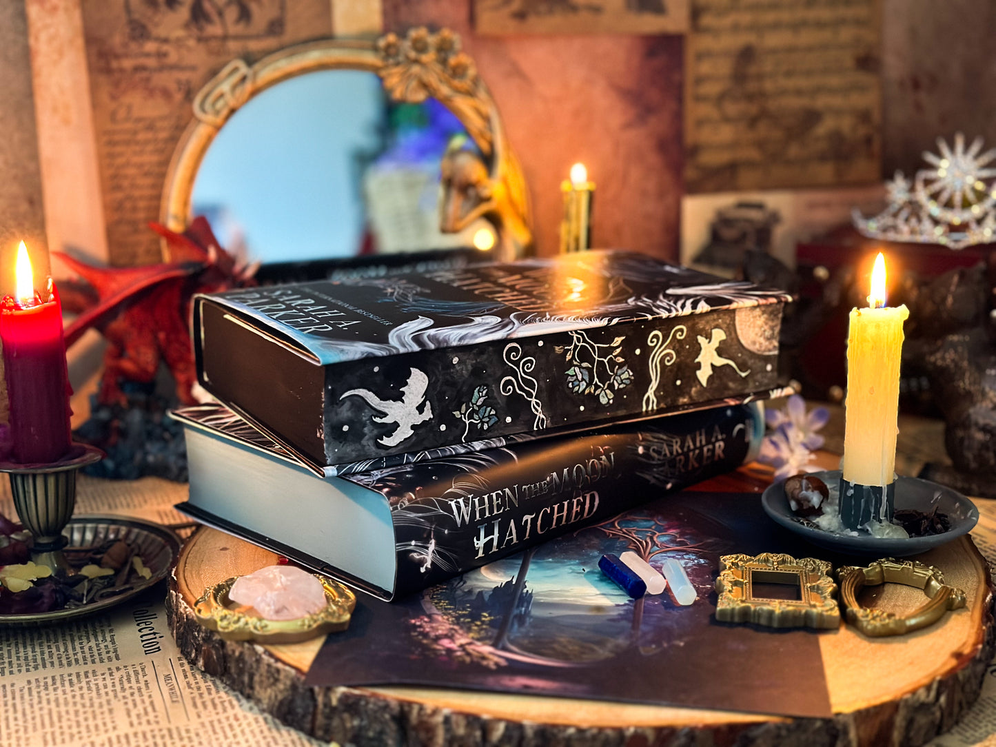 When the Moon Hatched Hand-Painted Book Edges (UK Edition)