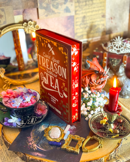 Can't Spell Treason Without Tea Hand-Painted Book Edges (UK Edition)