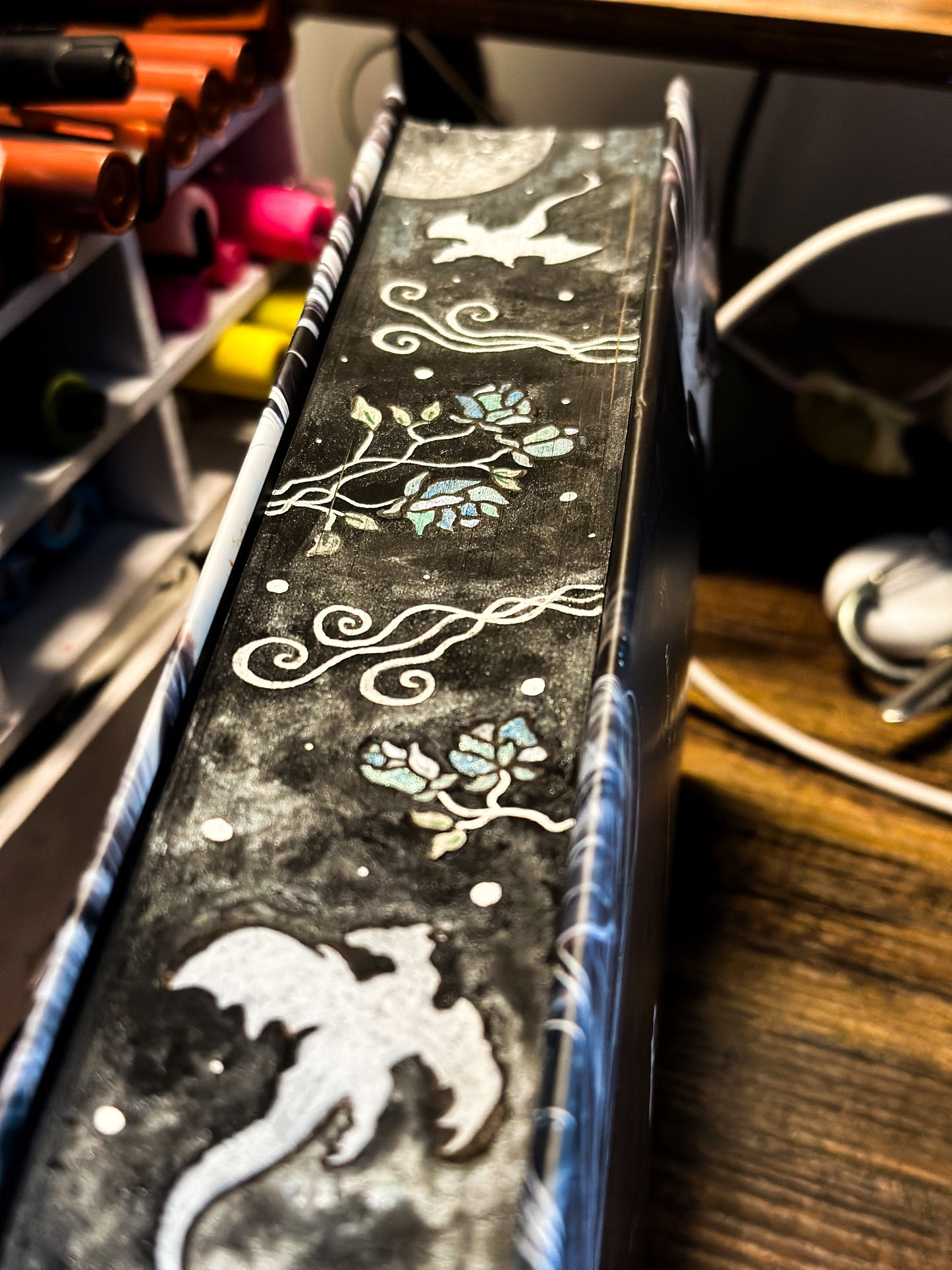 When the Moon Hatched Hand-Painted Book Edges (UK Edition)