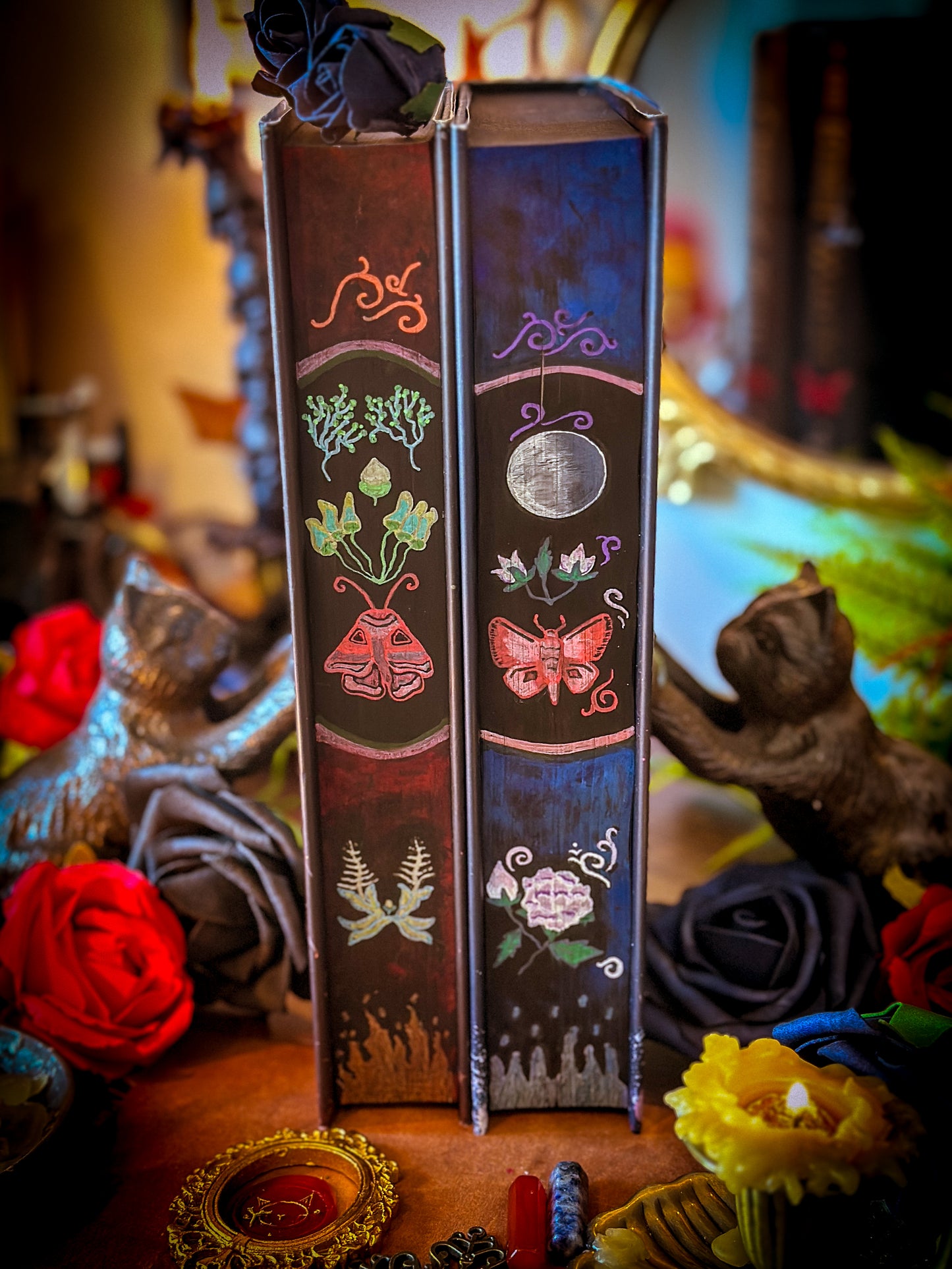 THE REBEL WICTH Hand-Painted Book Edges - Kristen Ciccarelli - Special Edition Book