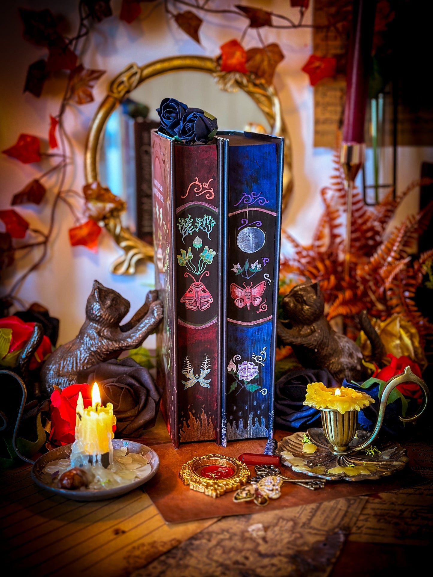 THE REBEL WICTH Hand-Painted Book Edges - Kristen Ciccarelli - Special Edition Book