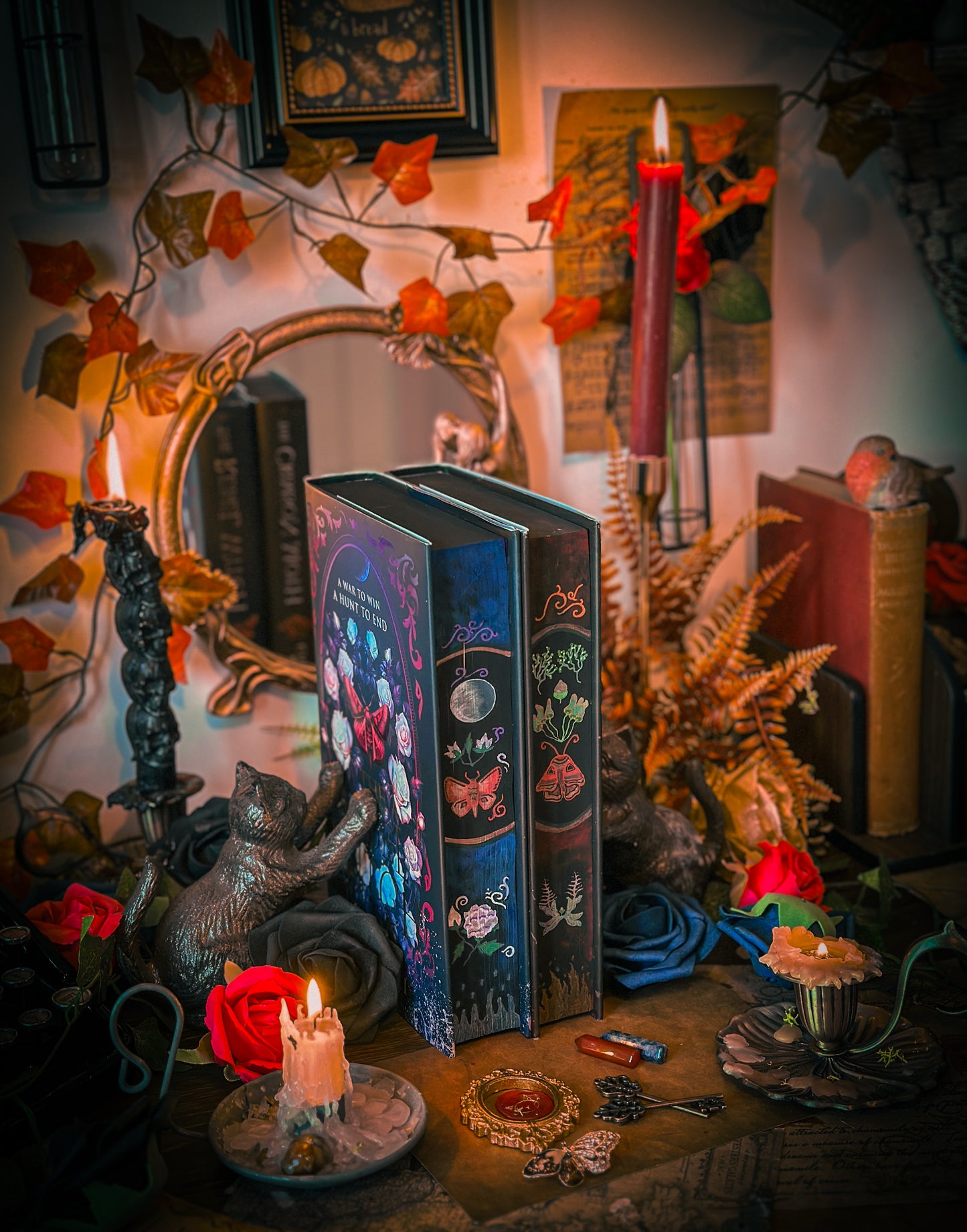 THE REBEL WICTH Hand-Painted Book Edges - Kristen Ciccarelli - Special Edition Book