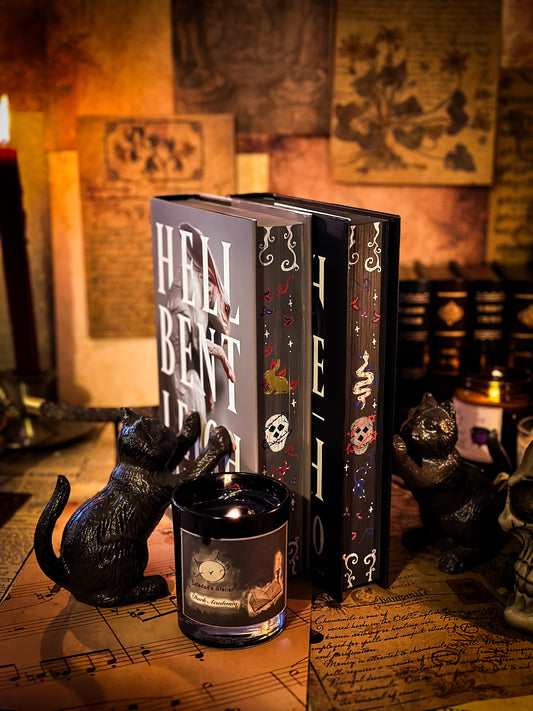 Ninth House & Hell Bent HAND-PAINTED EDGES