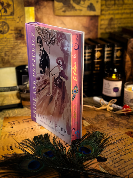 Pride and Prejudice Deluxe Edition (Illustrated) HAND PAINTED EDGES
