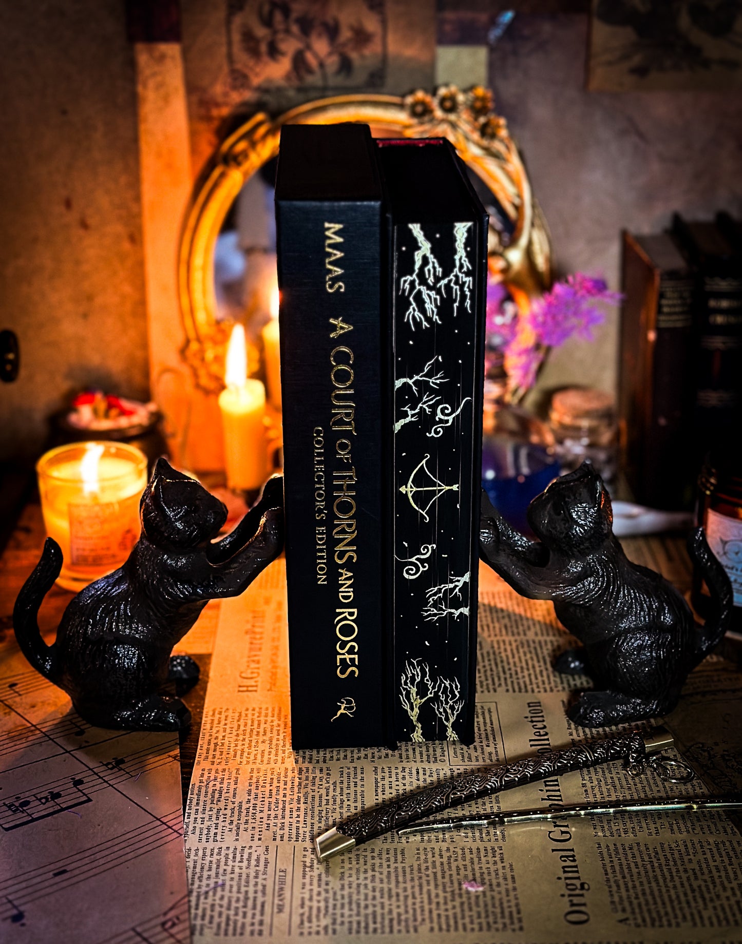 A Court of Thorns and Roses Collector's Edition HAND-PAINTED EDGES