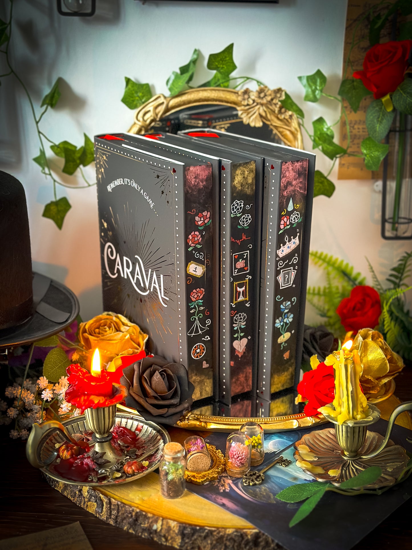 CARAVAL NEW EDITIONS Hand-painted Book Edges - Stephanie Garber - Special Edition Books