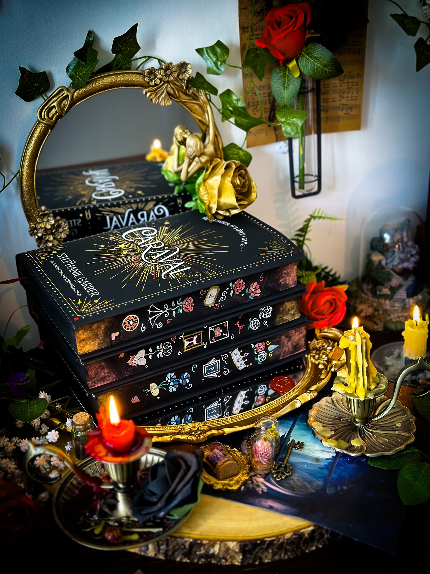 CARAVAL NEW EDITIONS Hand-painted Book Edges - Stephanie Garber - Special Edition Books