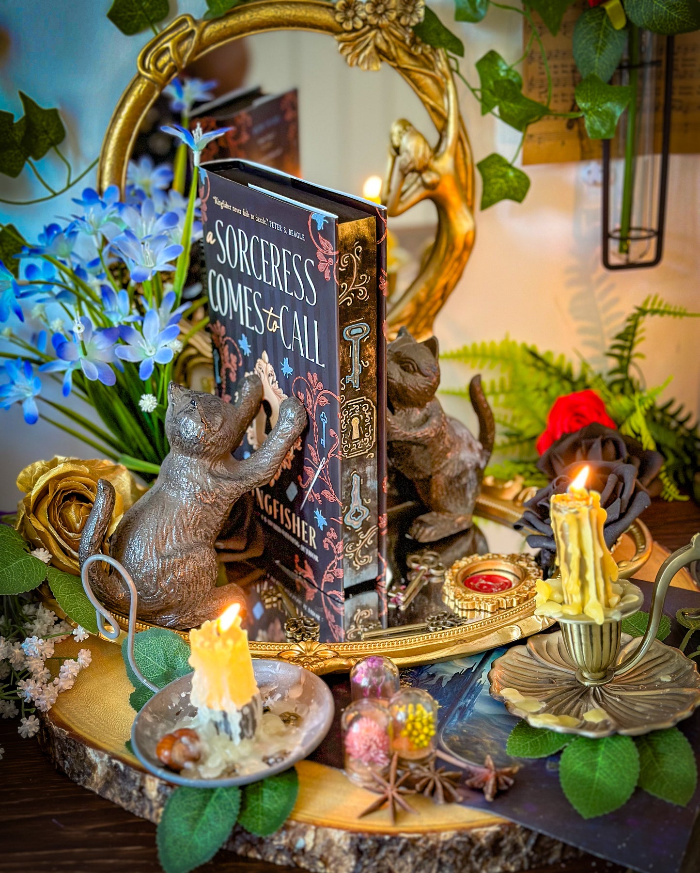 A Sorceress Comes to Call HANDPAINTED BOOK EDGES - T Kingfisher - Special Edition Book