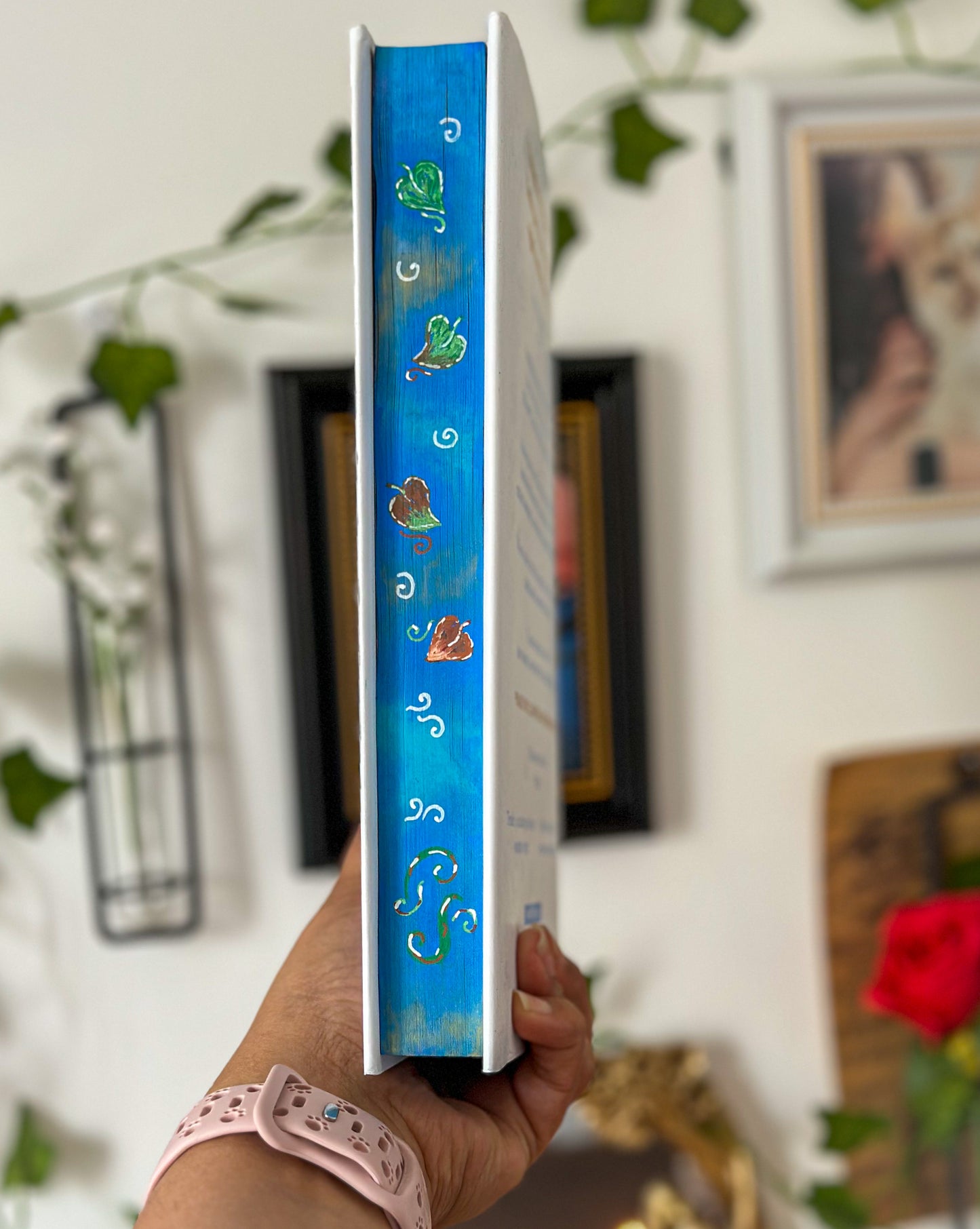 Blue Sisters HANDPAINTED BOOK EDGES - Special Edition Book - Coco Mellors
