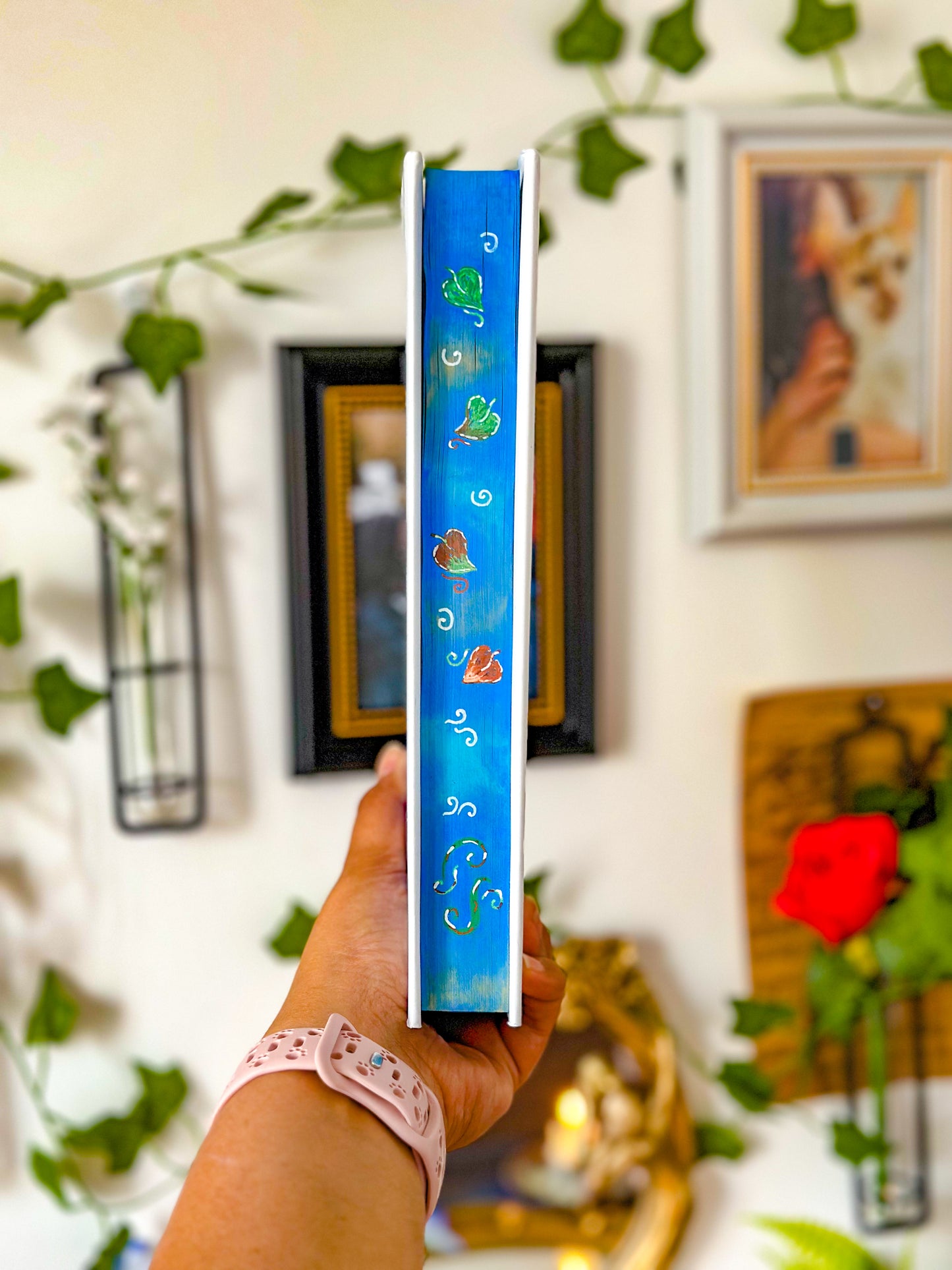 Blue Sisters HANDPAINTED BOOK EDGES - Special Edition Book - Coco Mellors
