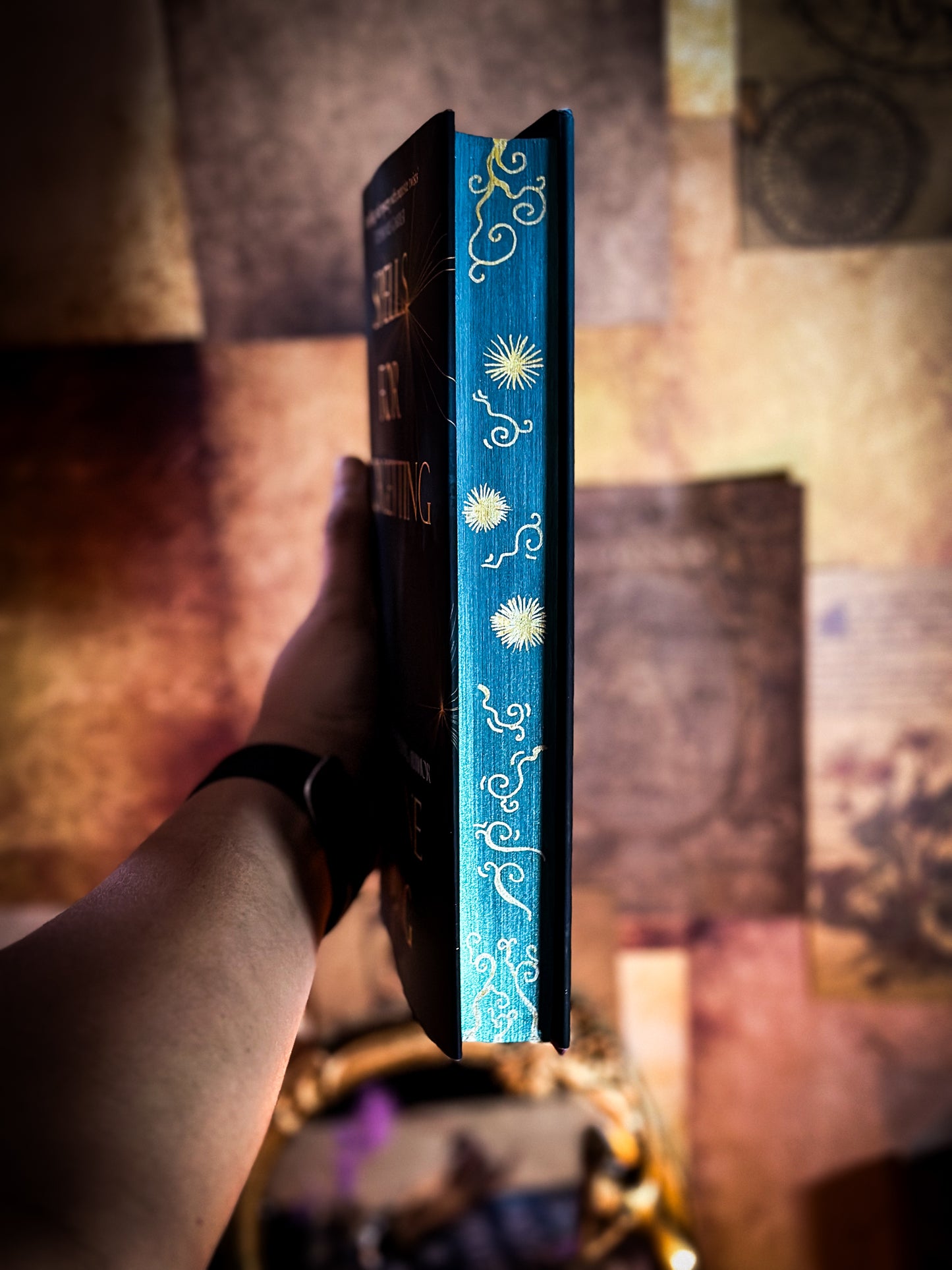 Spells for Forgetting HANDPAINTED BOOK EDGES