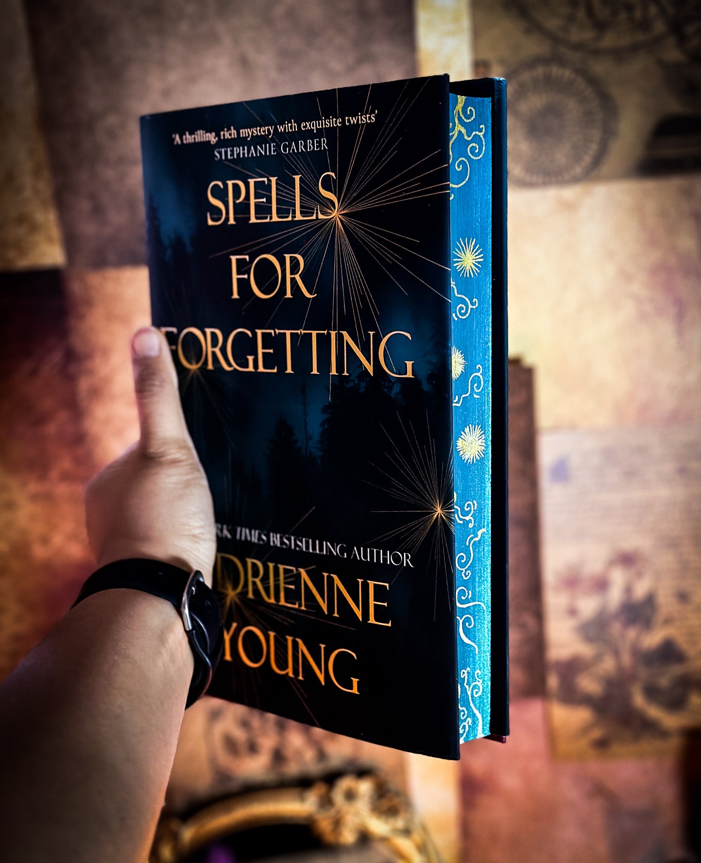 Spells for Forgetting HANDPAINTED BOOK EDGES