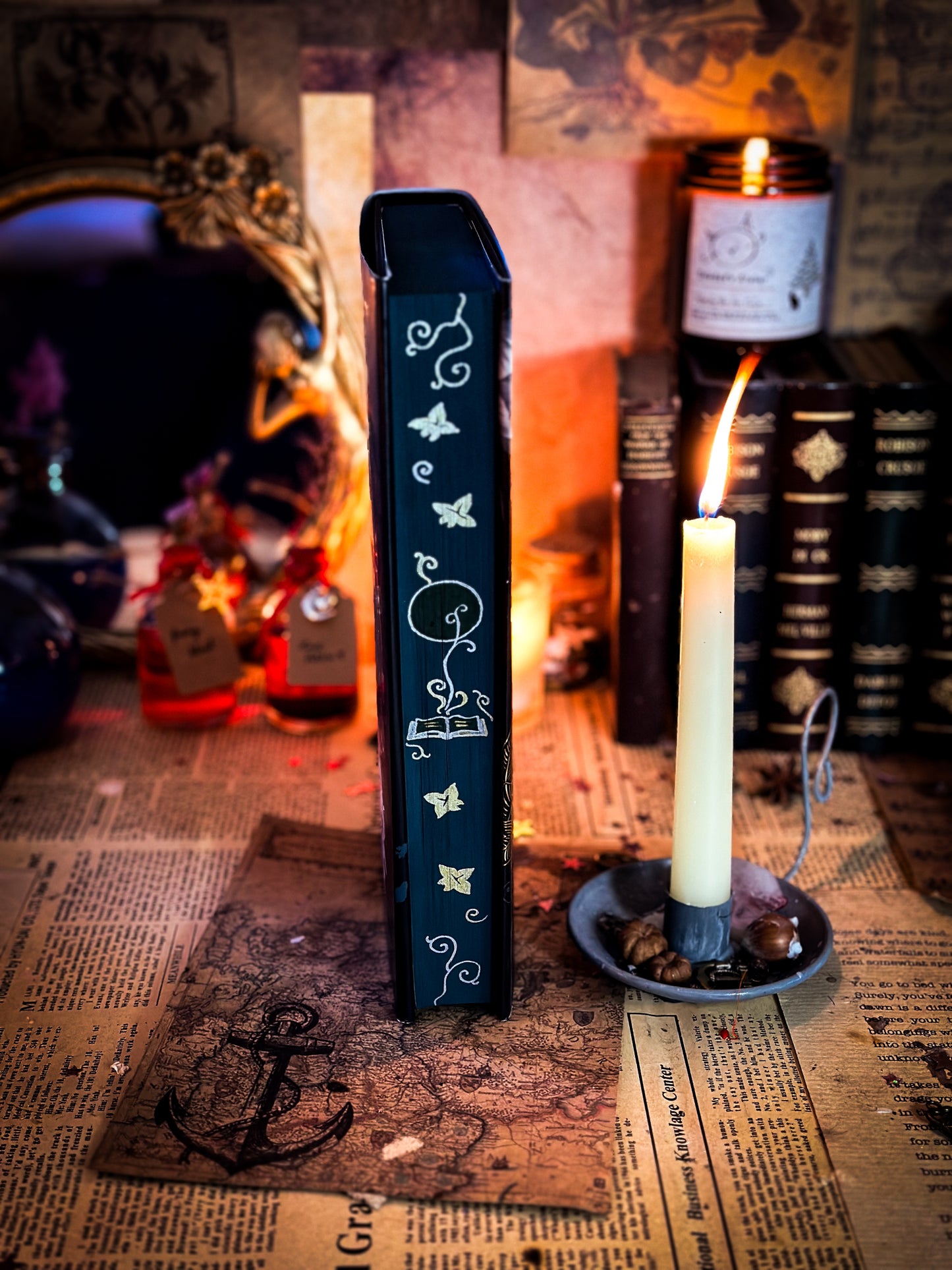 An Education in Malice Hand-PAINTED BOOK EDGES