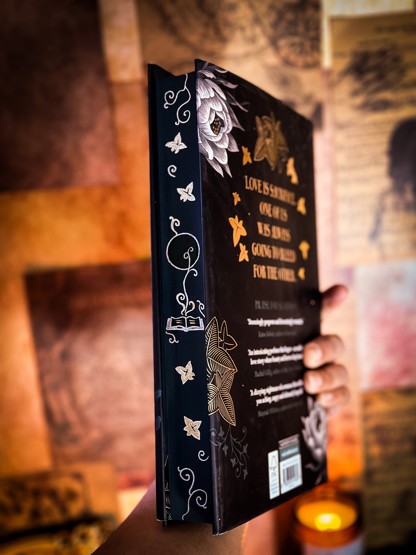 An Education in Malice Hand-PAINTED BOOK EDGES