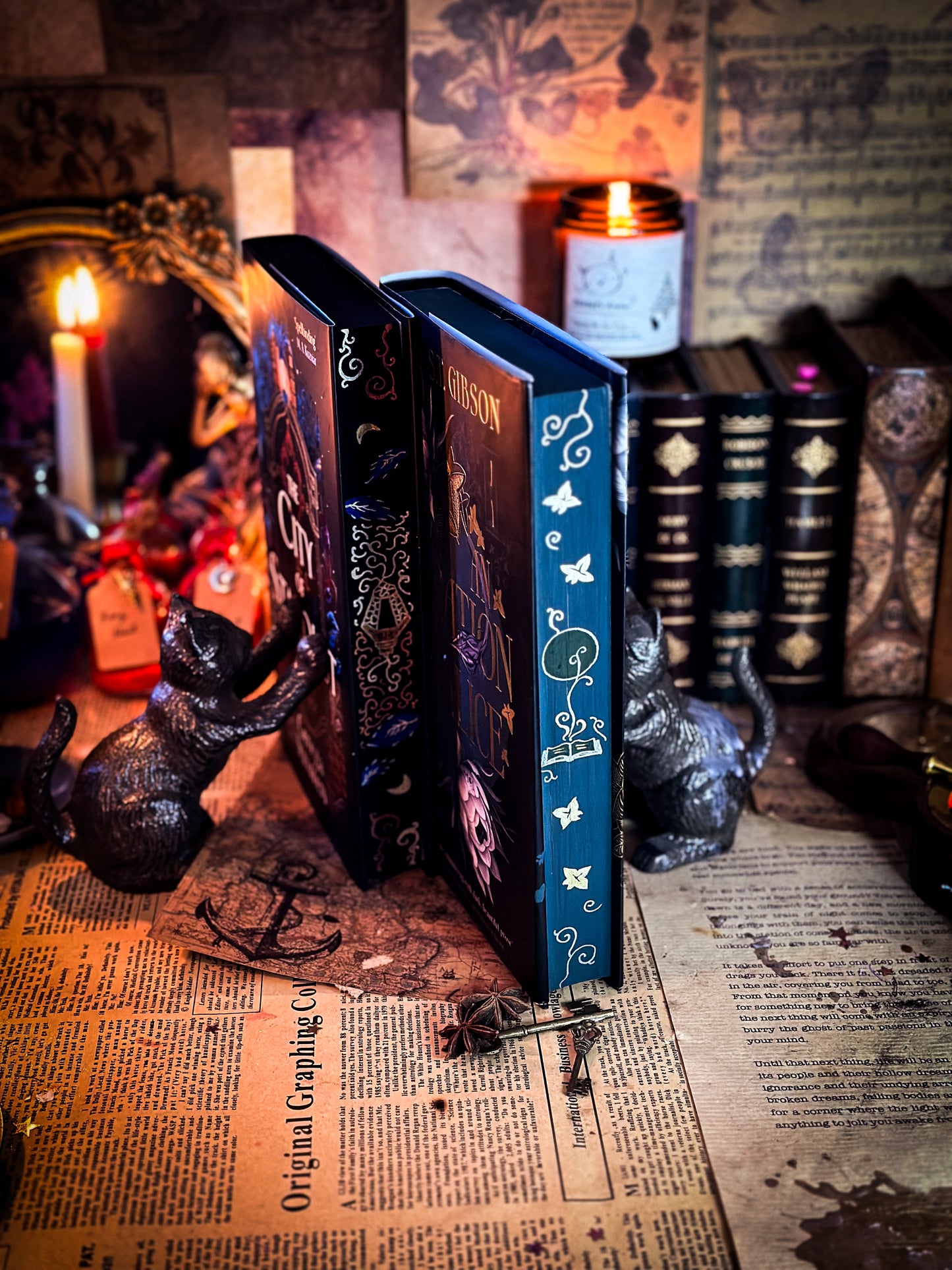 An Education in Malice Hand-PAINTED BOOK EDGES