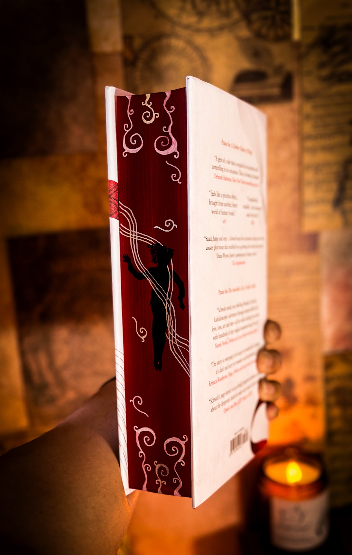 SIGNED: The Fragile Threads of Power Hand-Painted BOOK EDGES