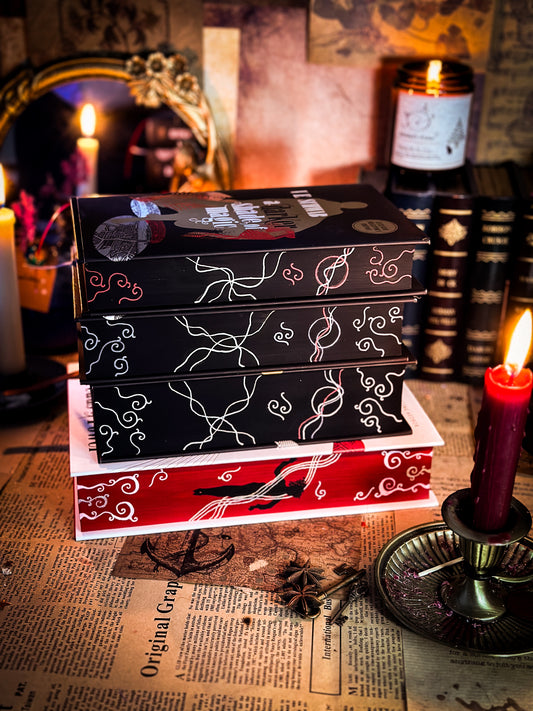 A Darker Shade of Magic SERIES Boxset HANDPAINTED EDGES