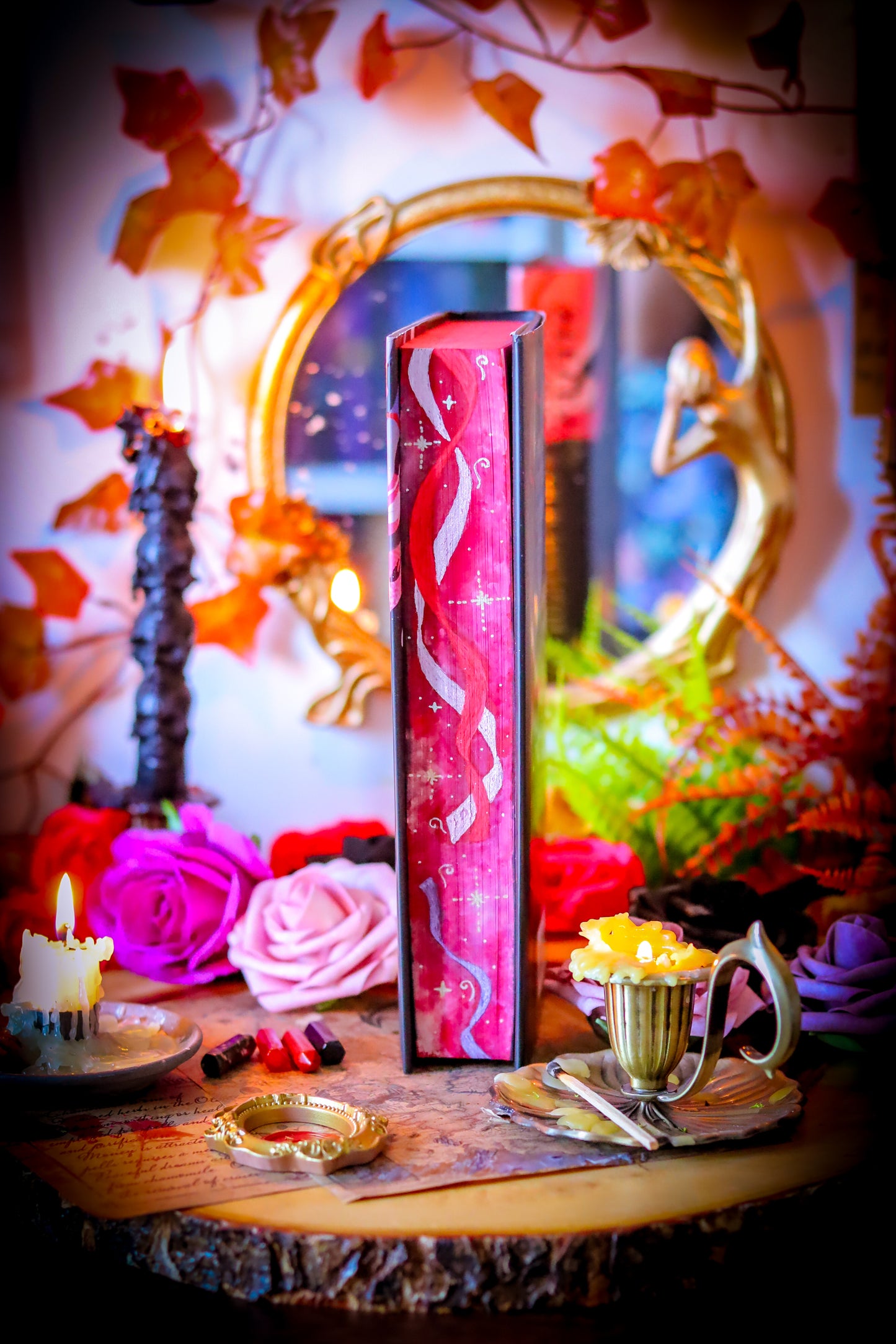 OUR INFINITE FATES hand-painted book edges - Laura Steven - Special Edition Book (Foreedege Painting)