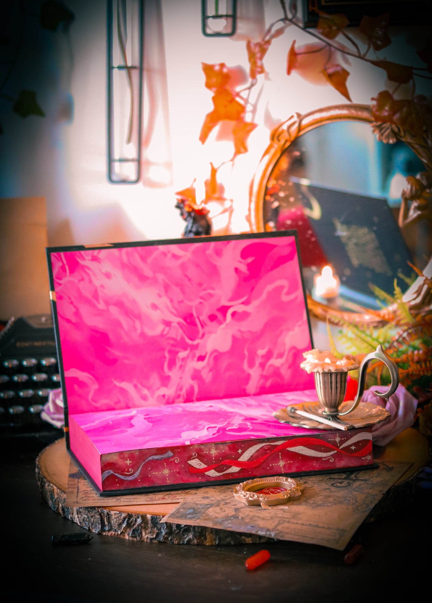 OUR INFINITE FATES hand-painted book edges - Laura Steven - Special Edition Book (Foreedege Painting)