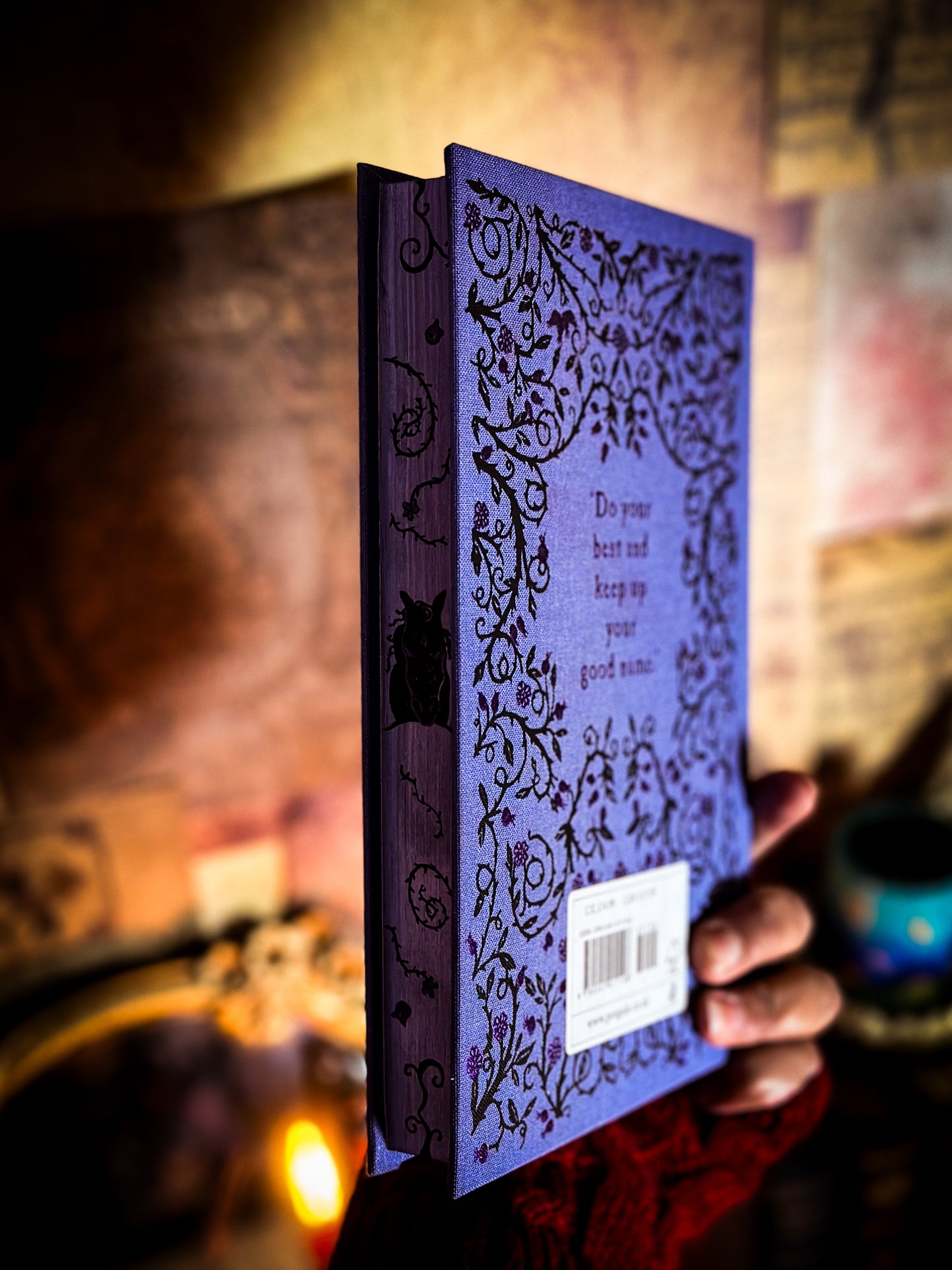 Black Beauty Hand-Painted Book Edges