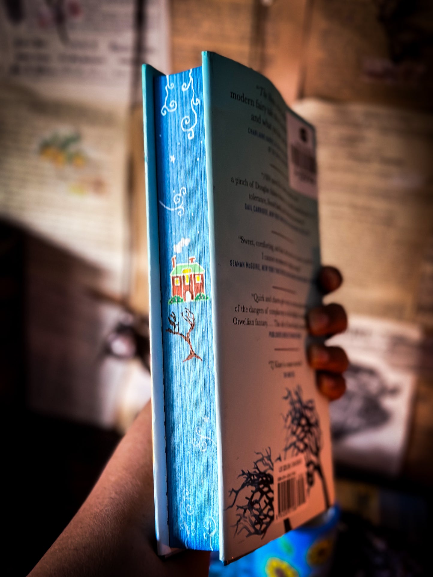The House in the Cerulean Sea Limited Stock HAND-PAINTED EDGES