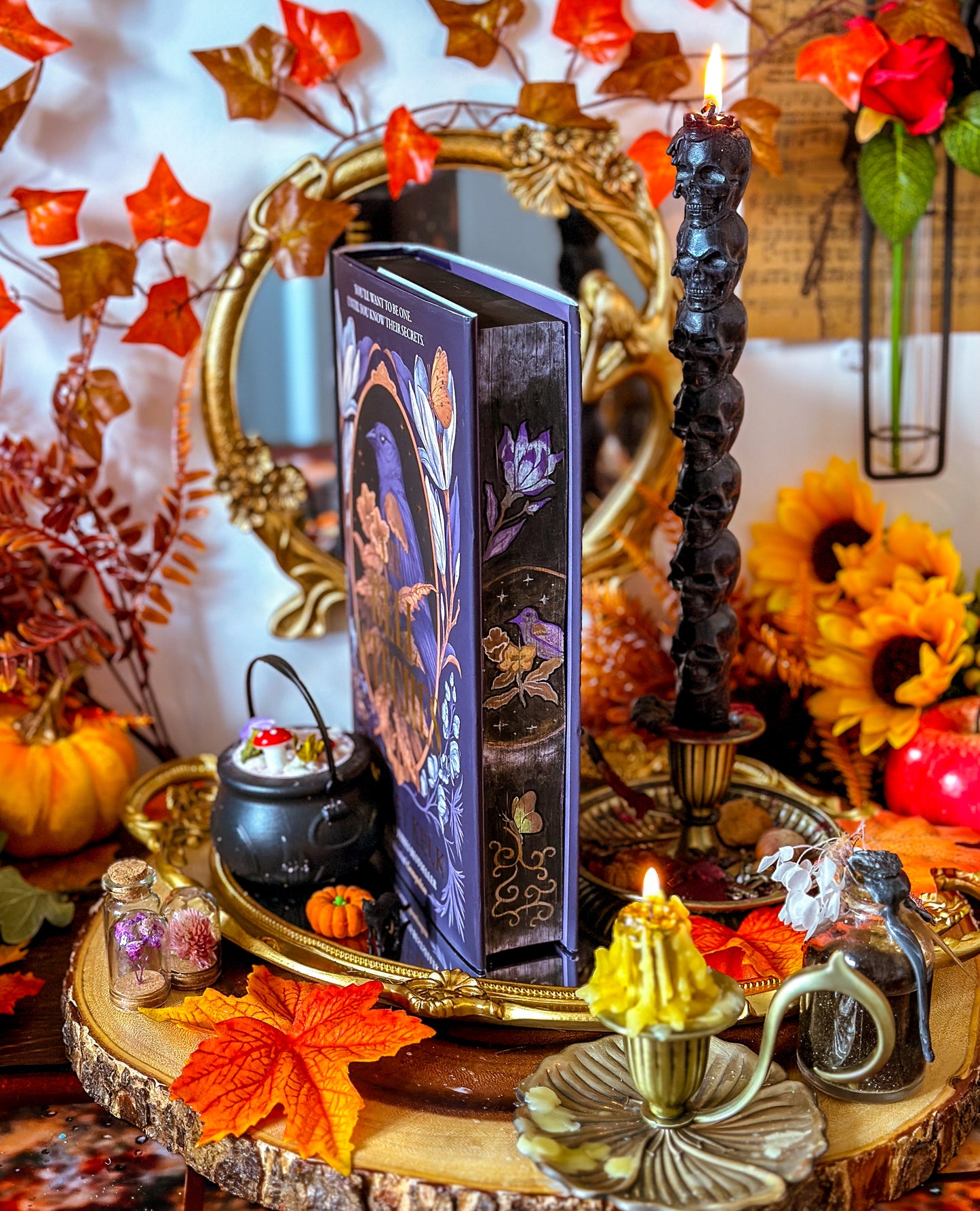 The Bell Witches HANDPAINTED BOOK EDGES - Lindsey Kelk Special Edition Book