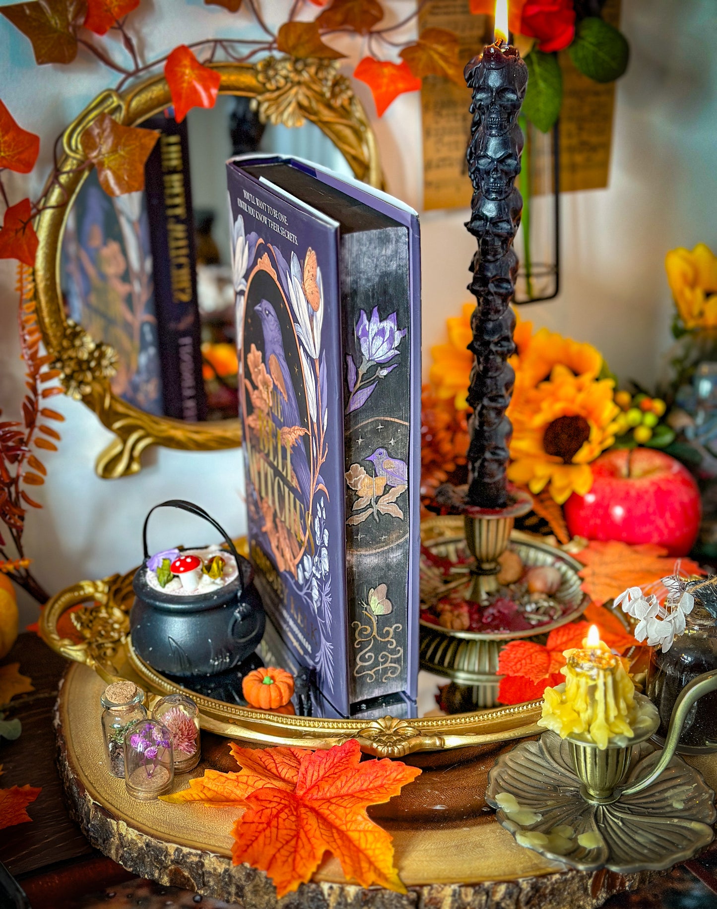 The Bell Witches HANDPAINTED BOOK EDGES - Lindsey Kelk Special Edition Book