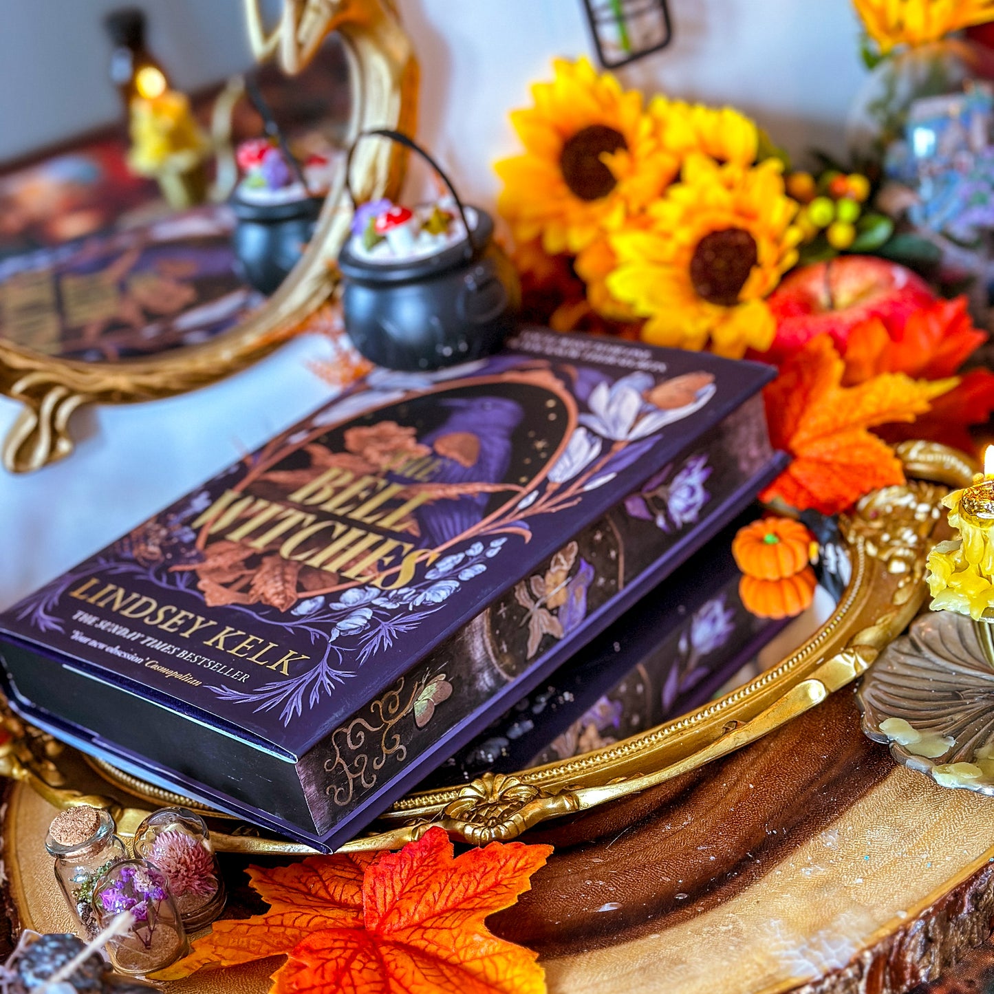 The Bell Witches HANDPAINTED BOOK EDGES - Lindsey Kelk Special Edition Book