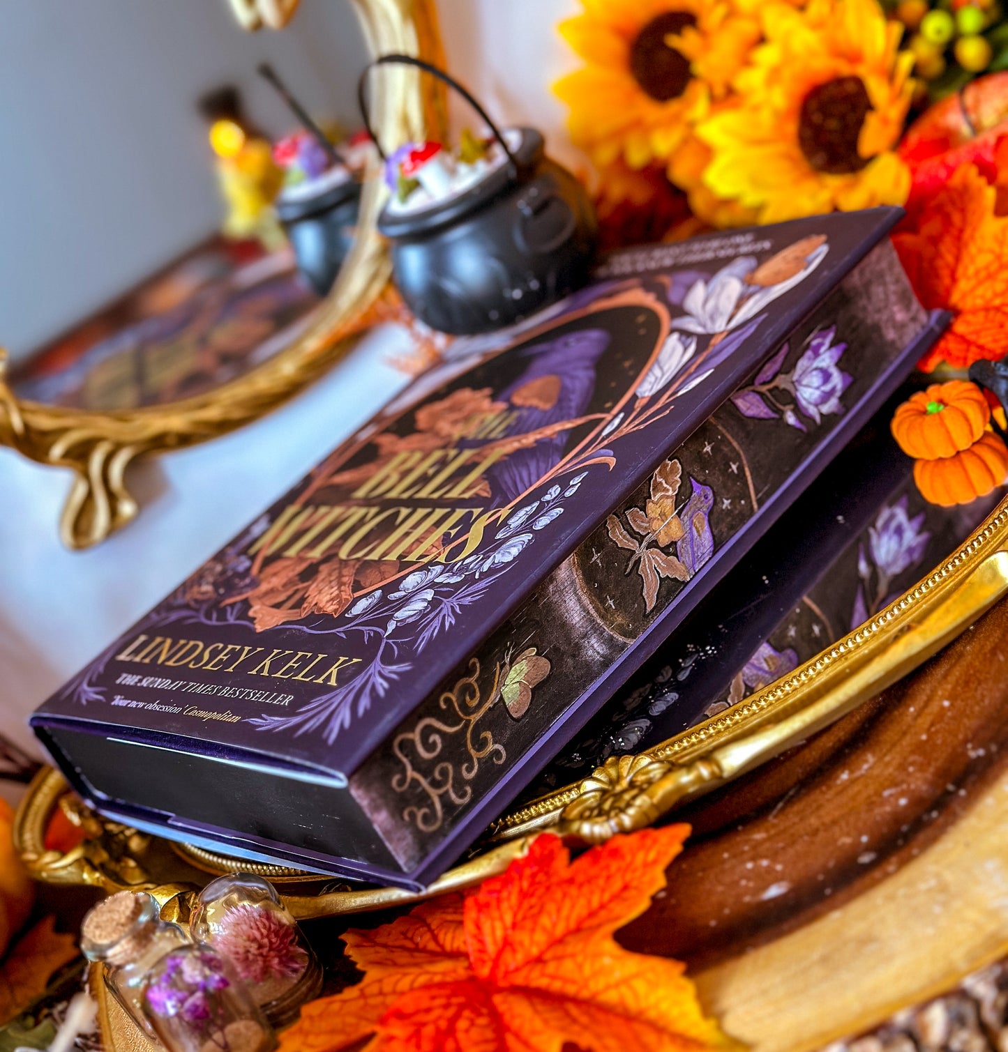 The Bell Witches HANDPAINTED BOOK EDGES - Lindsey Kelk Special Edition Book