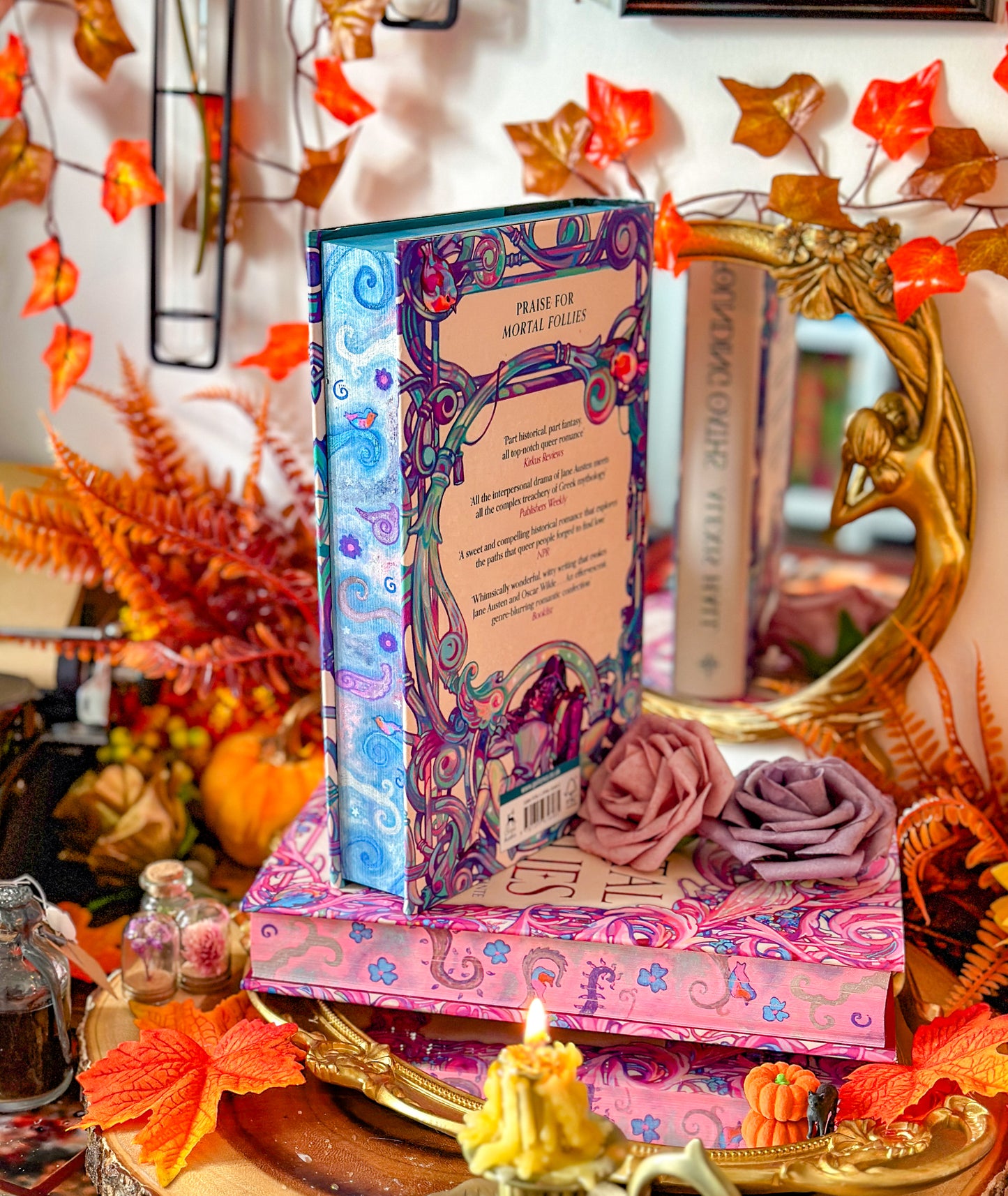 Confounding Oats HANDPAINTED BOOK EDGES - Mortal Follies - Special Edition Book