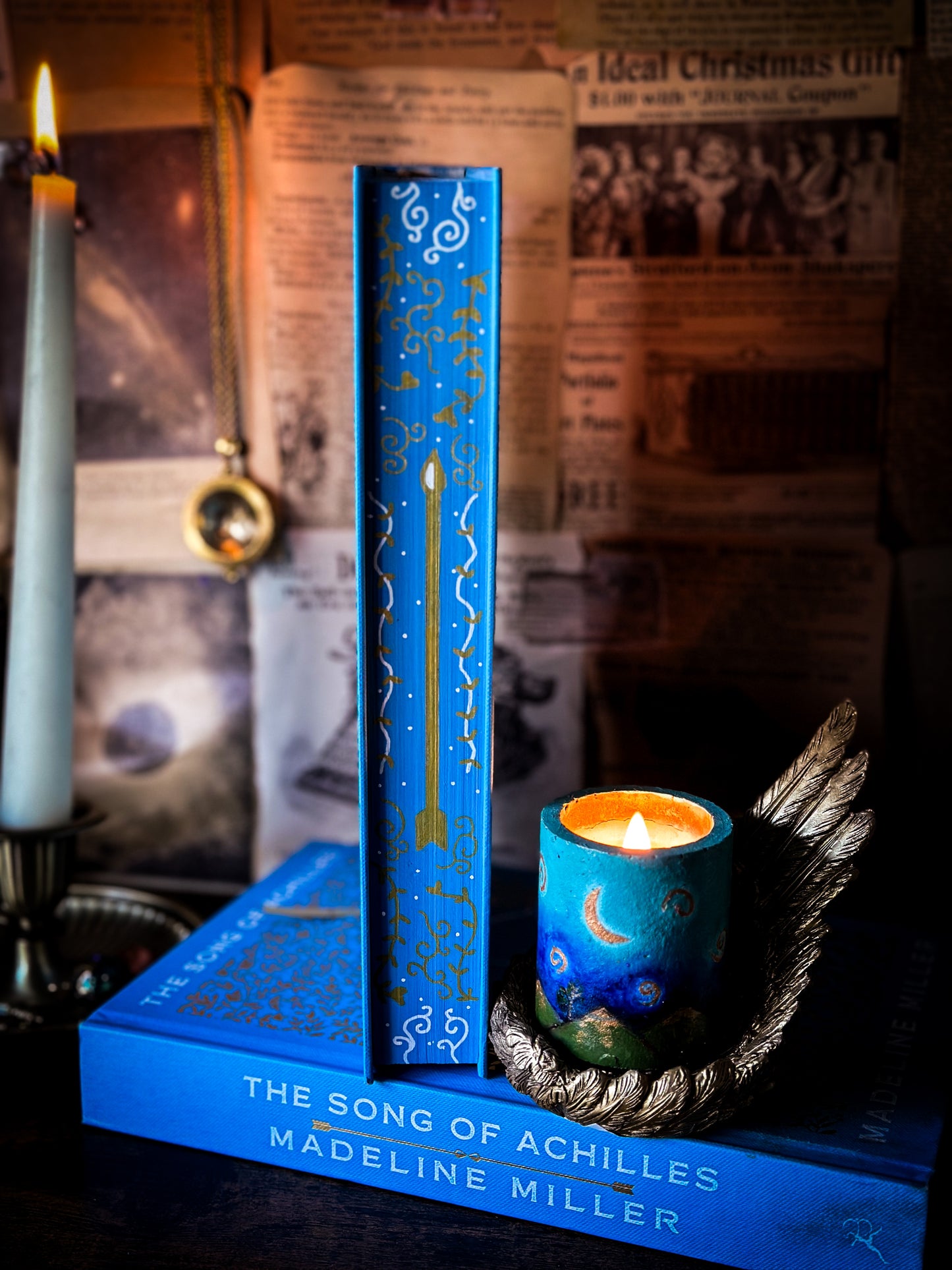 The Song of Achilles HANDPAINTED BOOK EDGES