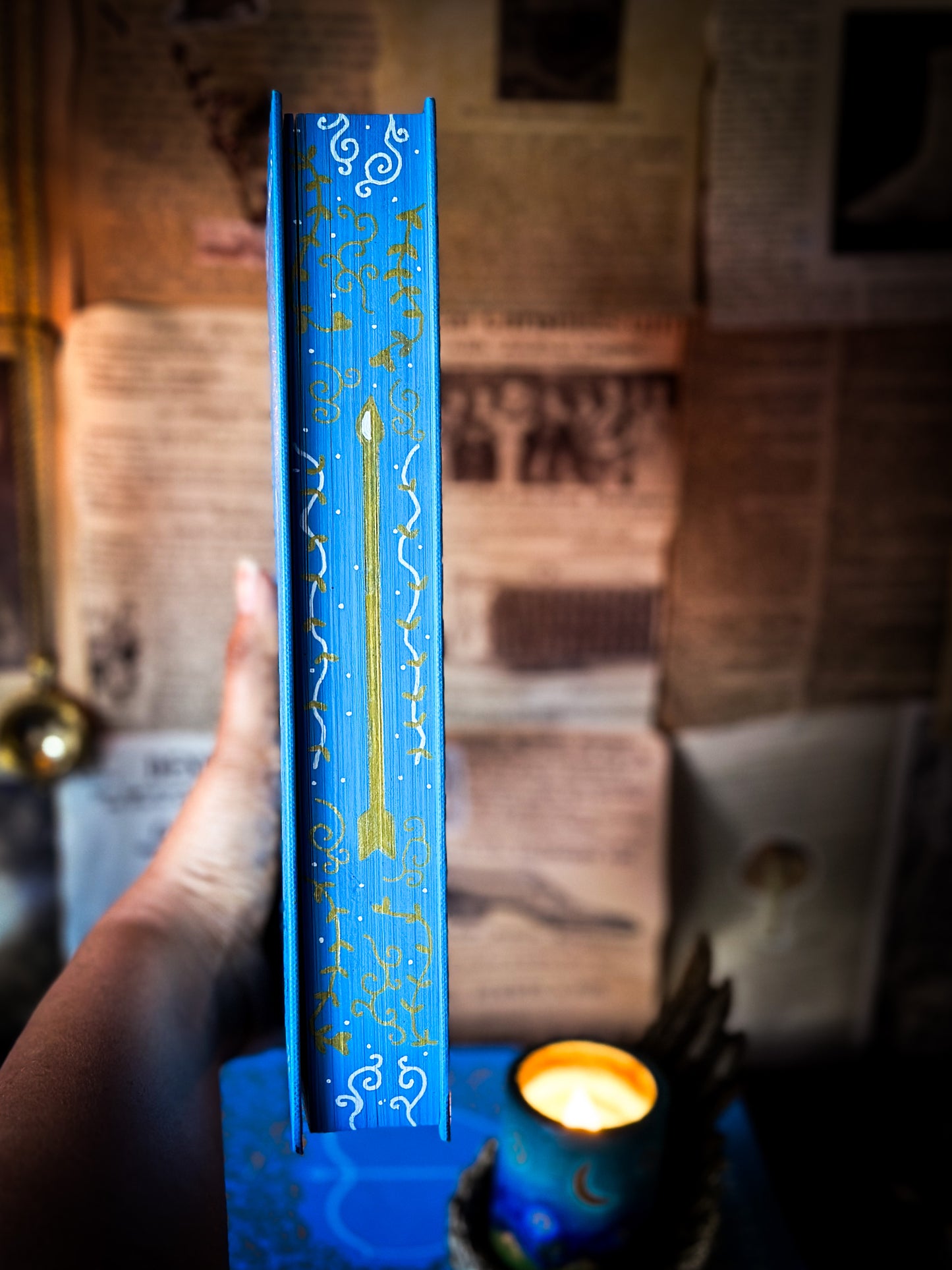 The Song of Achilles HANDPAINTED BOOK EDGES